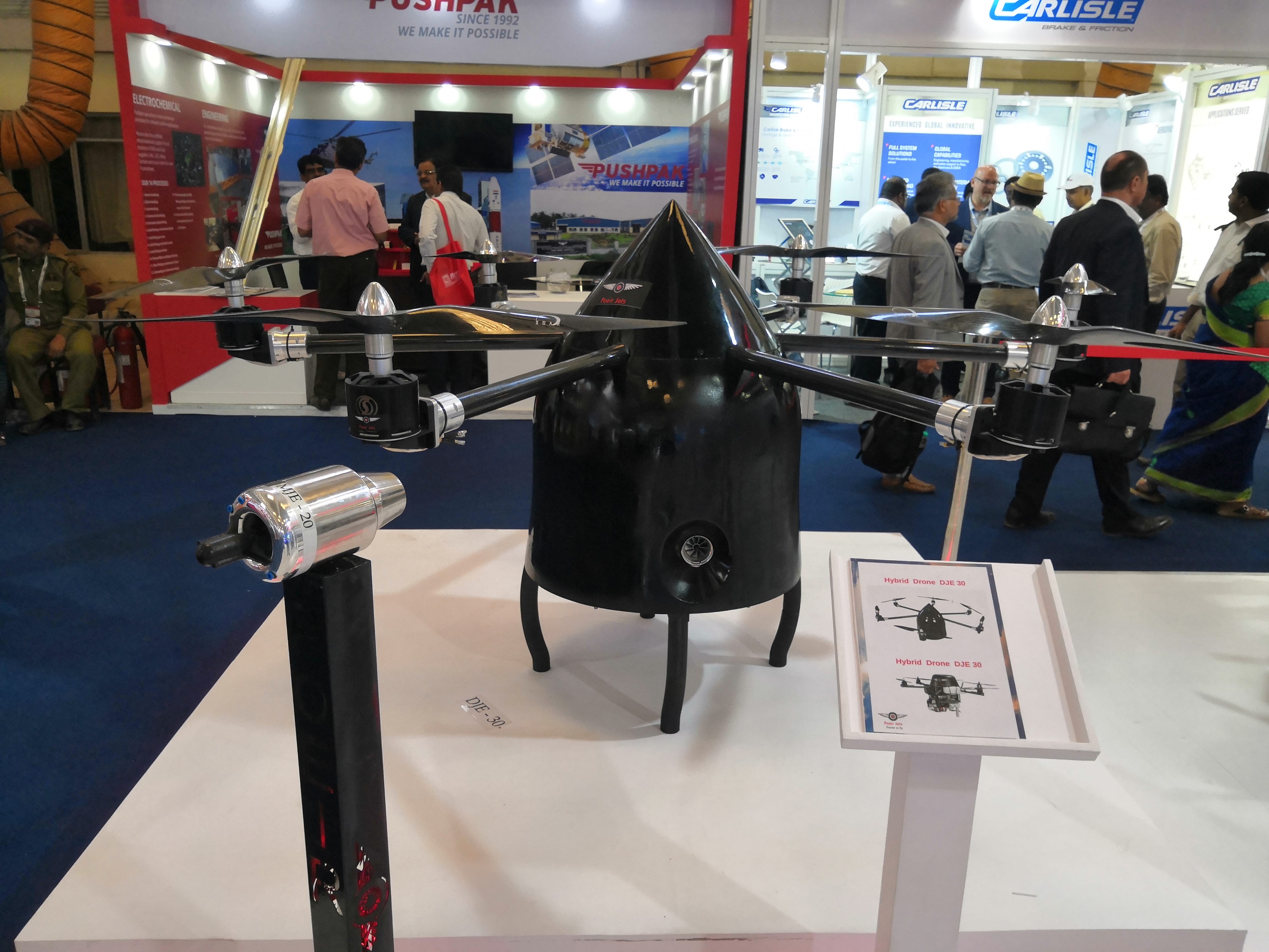 Poeir Jets Develops India’s First Heavy-lift Hybrid Drones