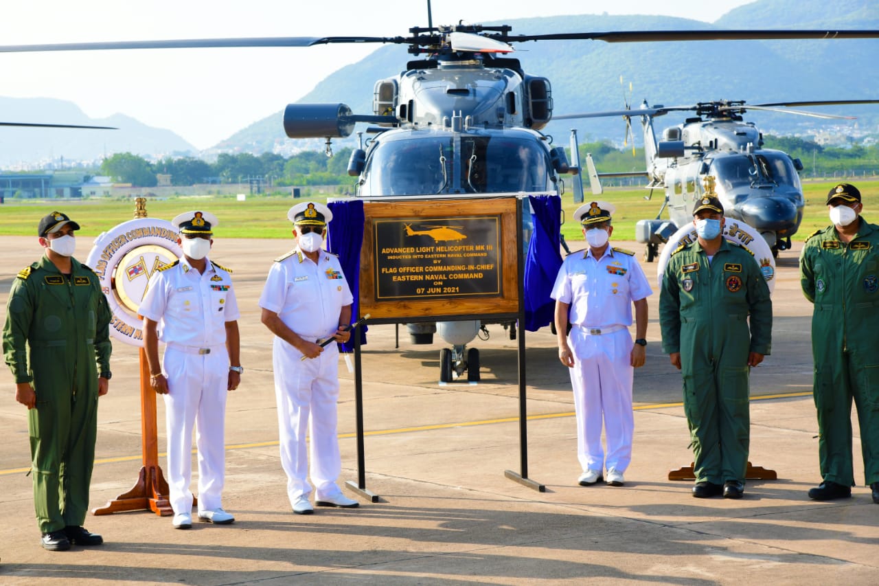 ALH Mk III inducted in INS Dega