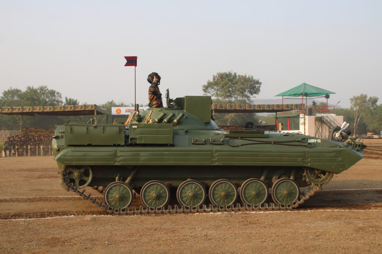 Army Inducts Indigenous Next Gen Armoured Recce Vehicle