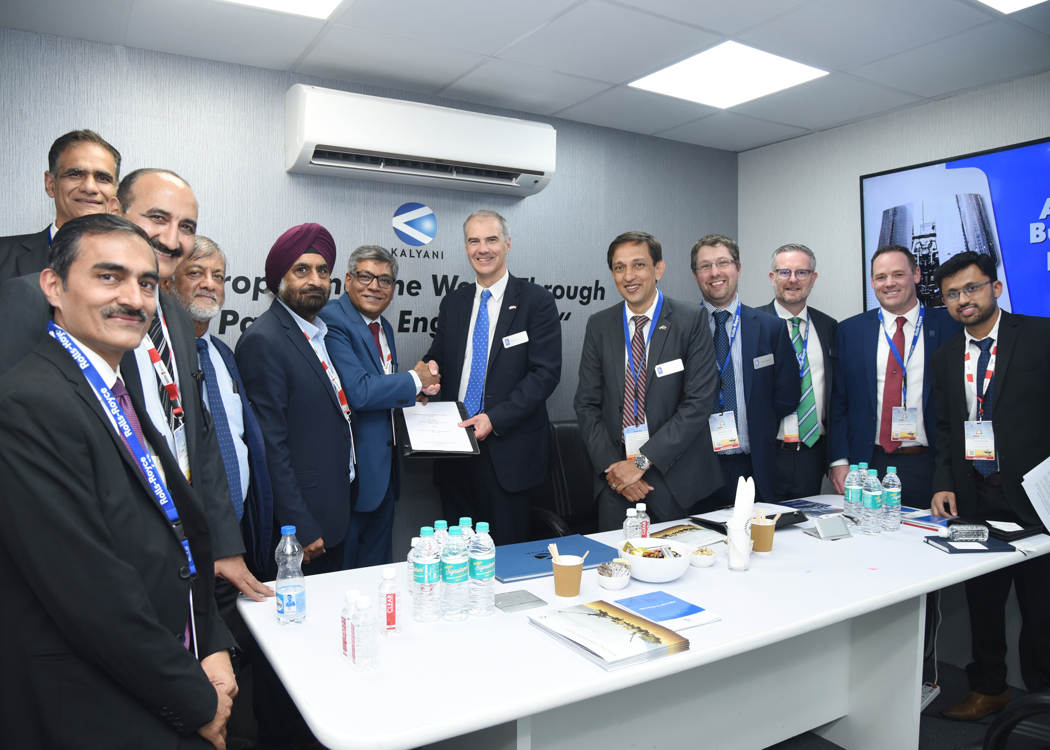 Bharat Forge and Rolls-Royce Marine MoU