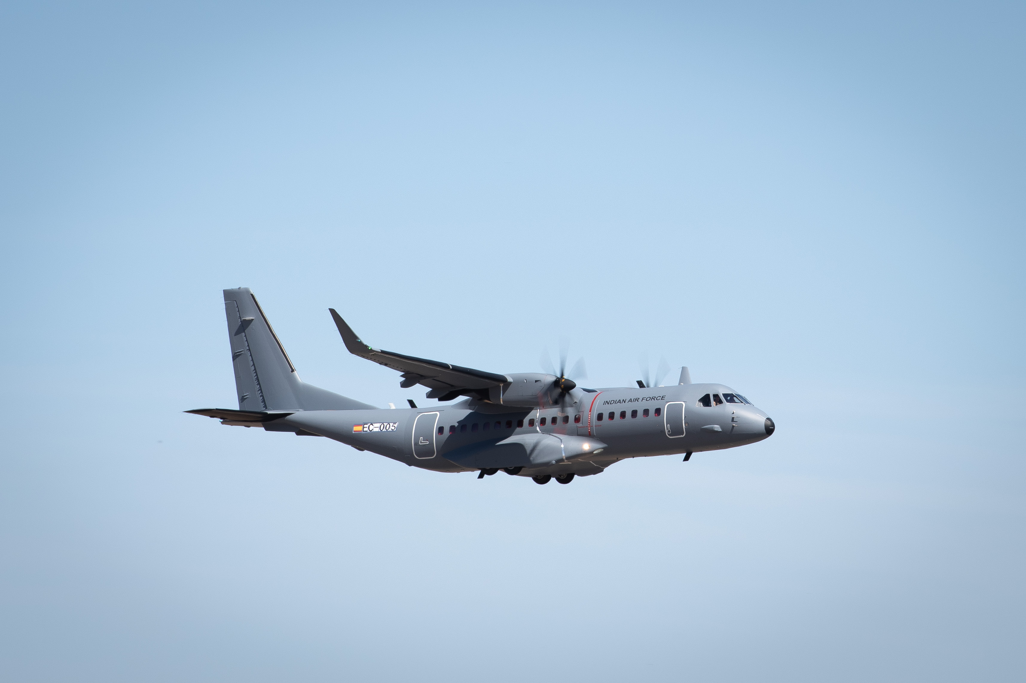 First C295 for India completes its maiden flight