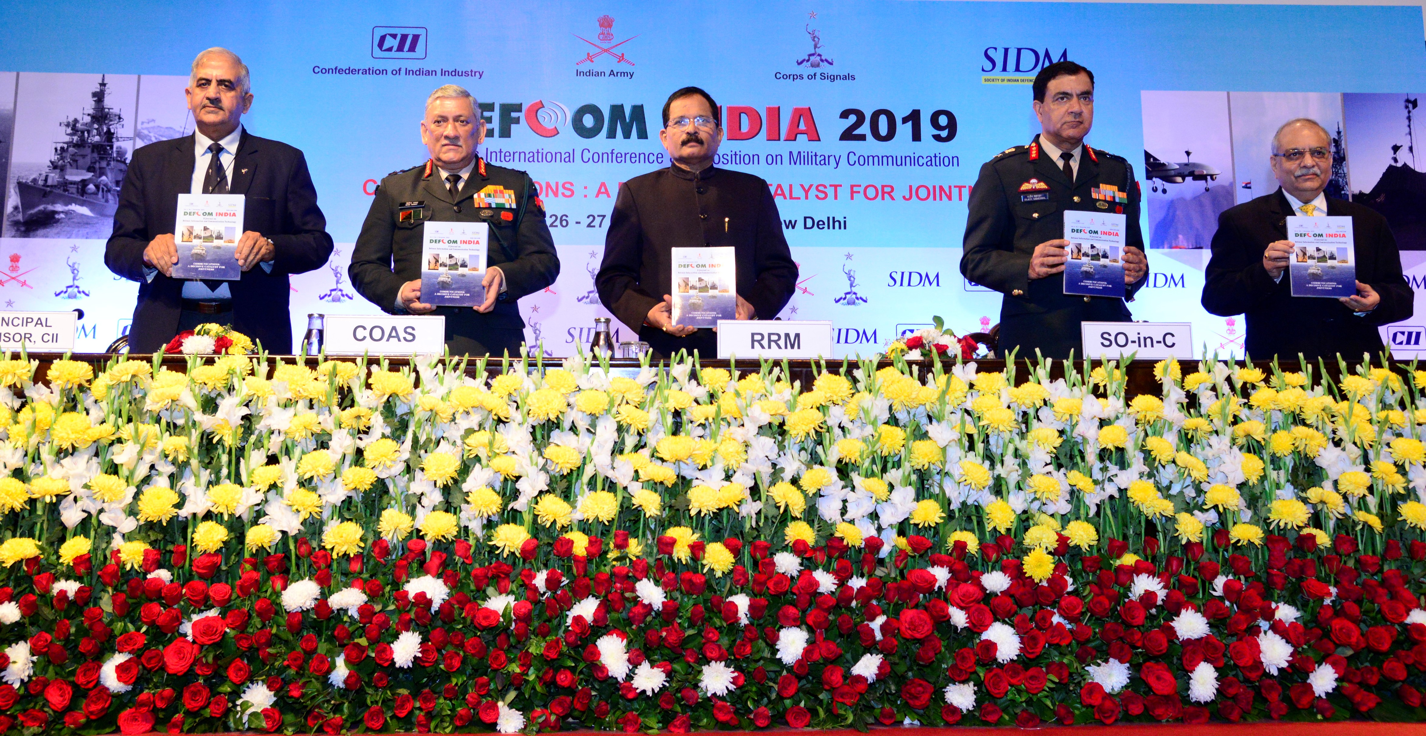 DEFCOM INDIA 2019 - Communications as a Decisive Catalyst for Jointness