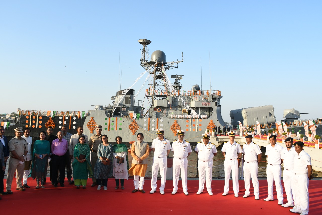 Decommissioned INS Khukri (P49)  Handed to Diu