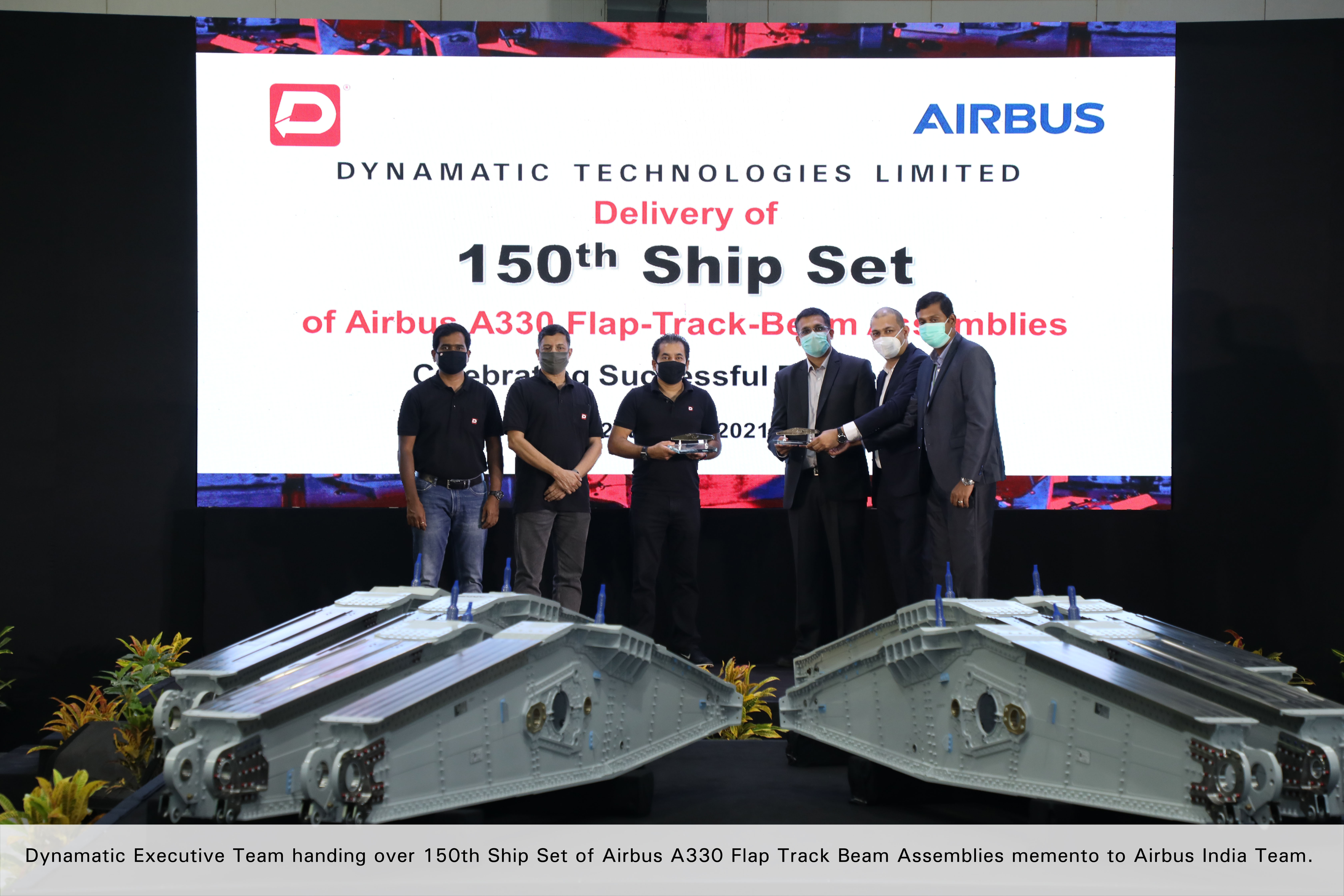 Dynamatic completes 150 shipset of Airbus A33O