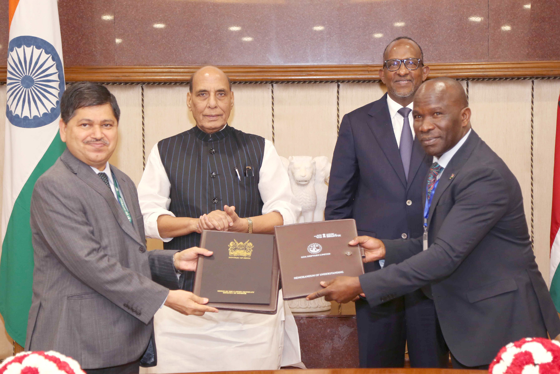 India-Kenya Discusses Defence Cooperation