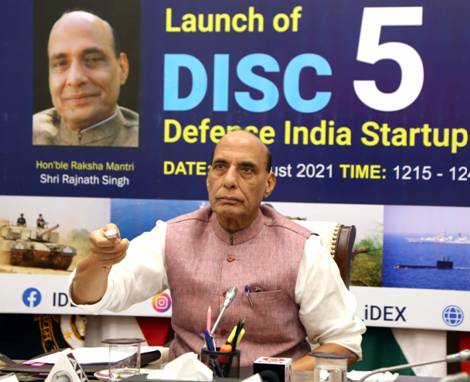 India launches Defence India Startup Challenge 5.0