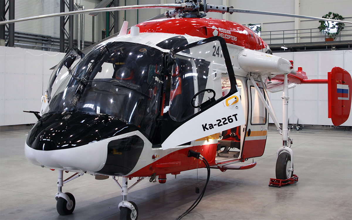 Innovative testing system for Ka-226T