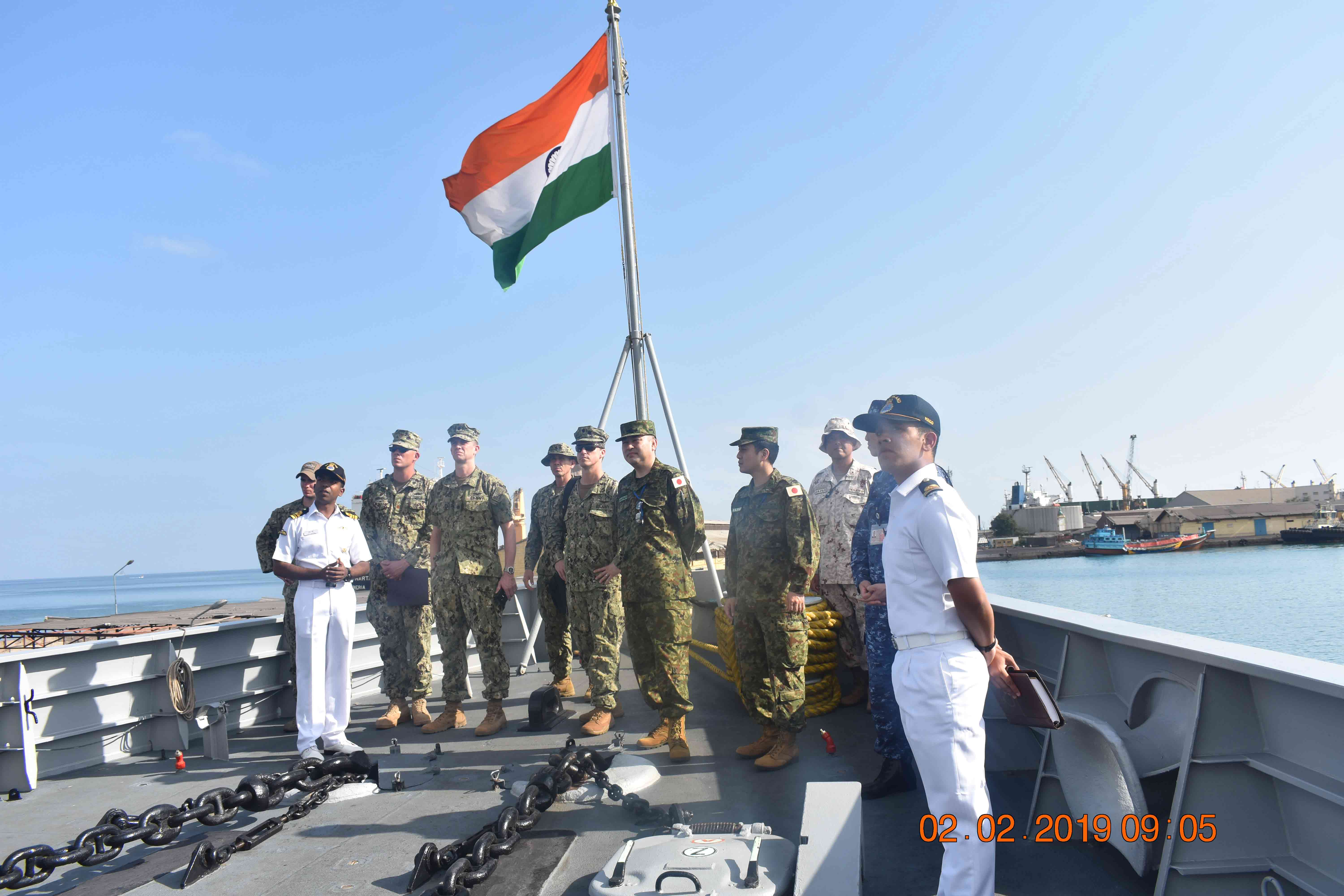 INS Trikand participates in Ex CUTLASS EXPRESS – 19