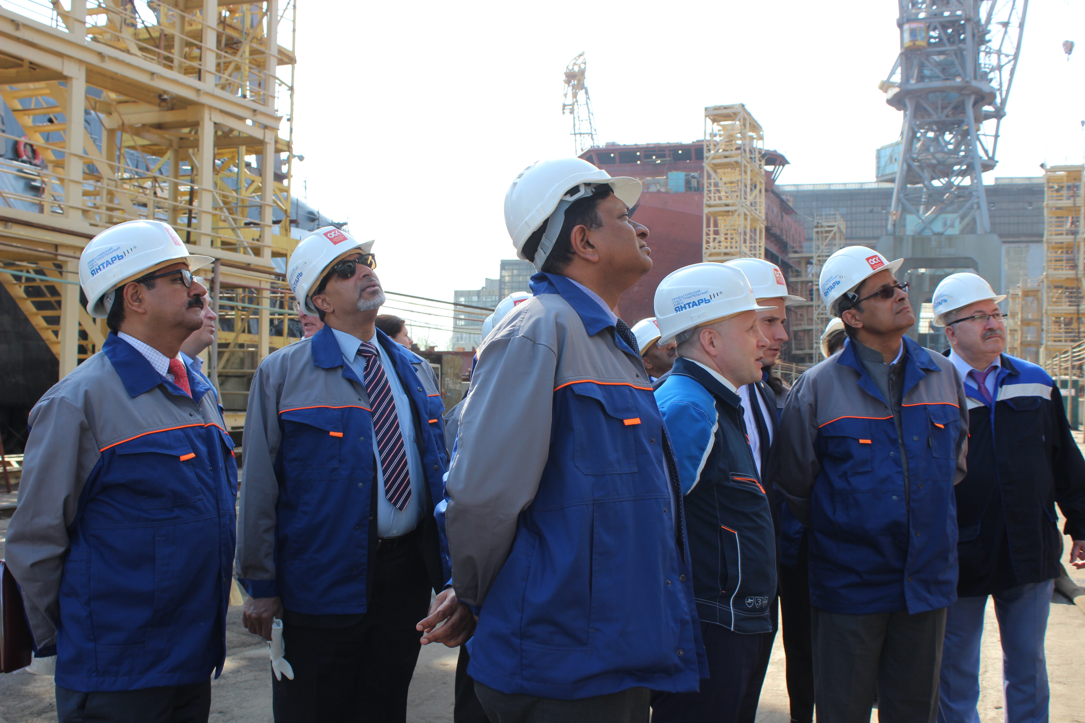 Def Sec visits Yantar shipyard, inspects Project 11356