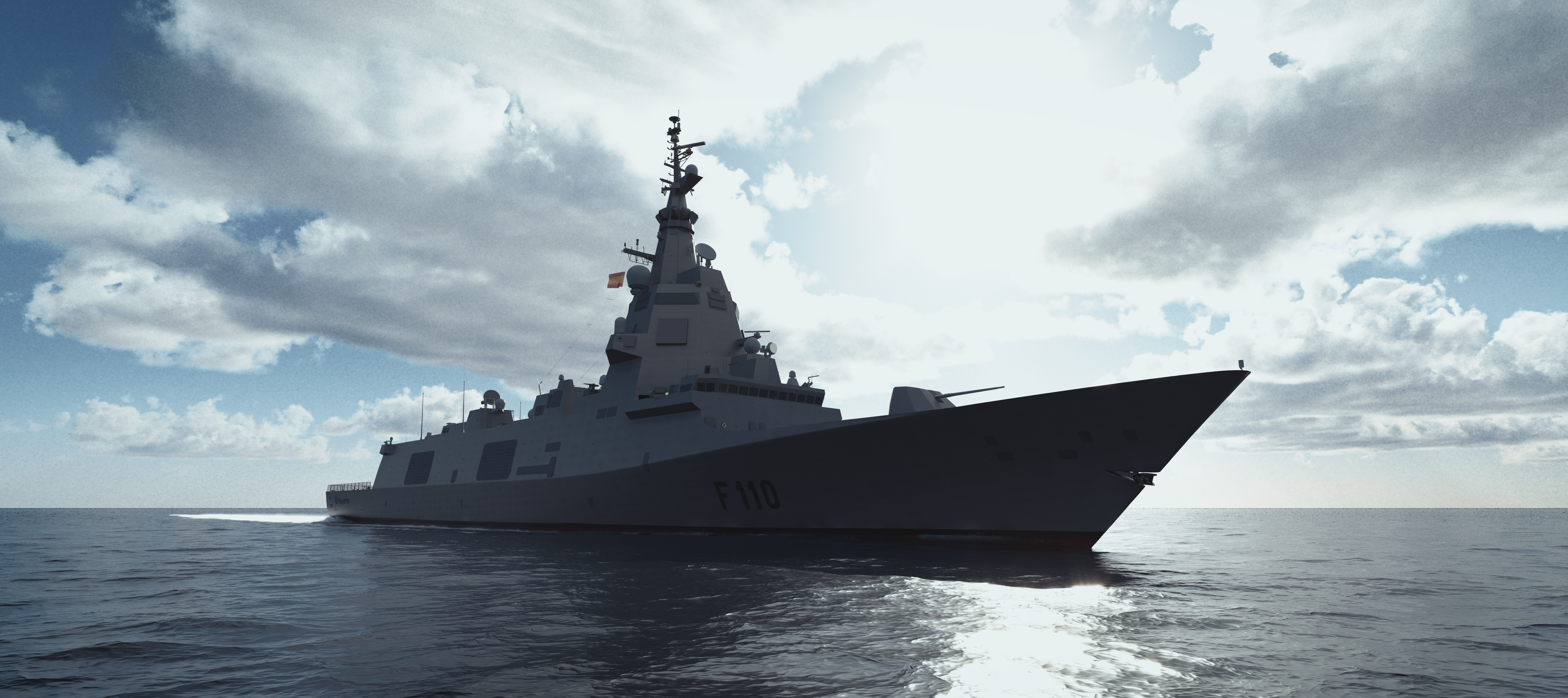 Navantia Begins Construction of F-110 Frigate