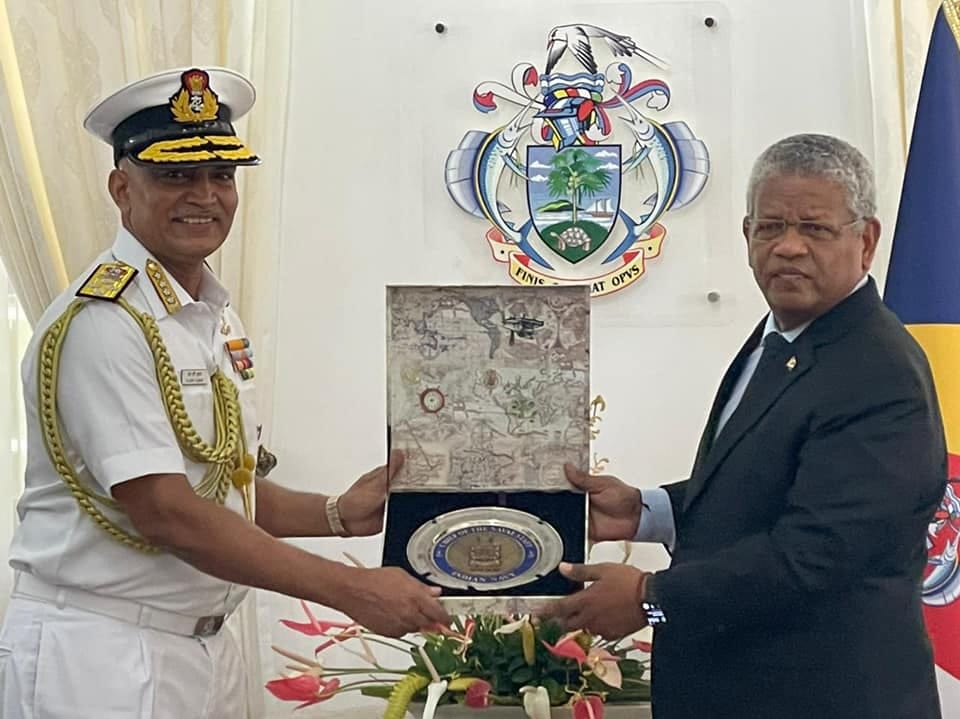 India Navy Chief Visit to Seychelles