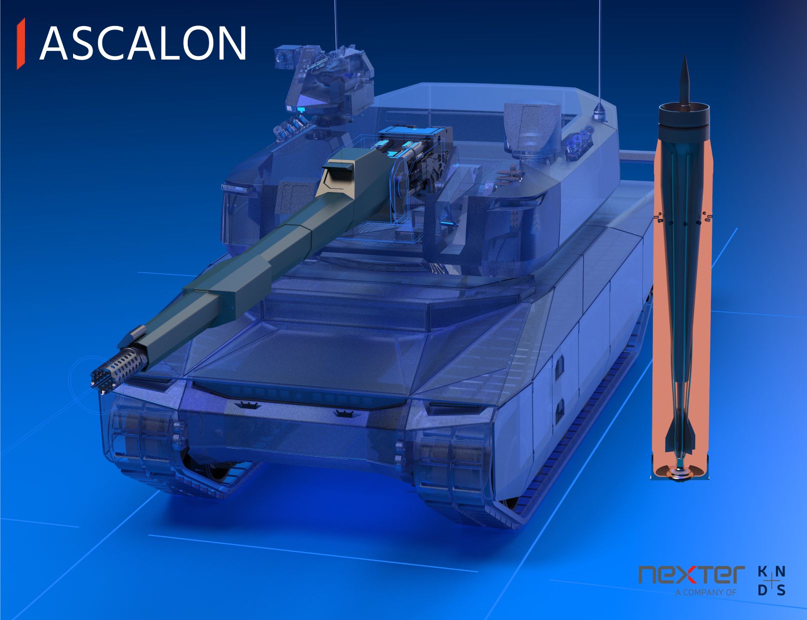 Nexter prepares the future of battle tank armament