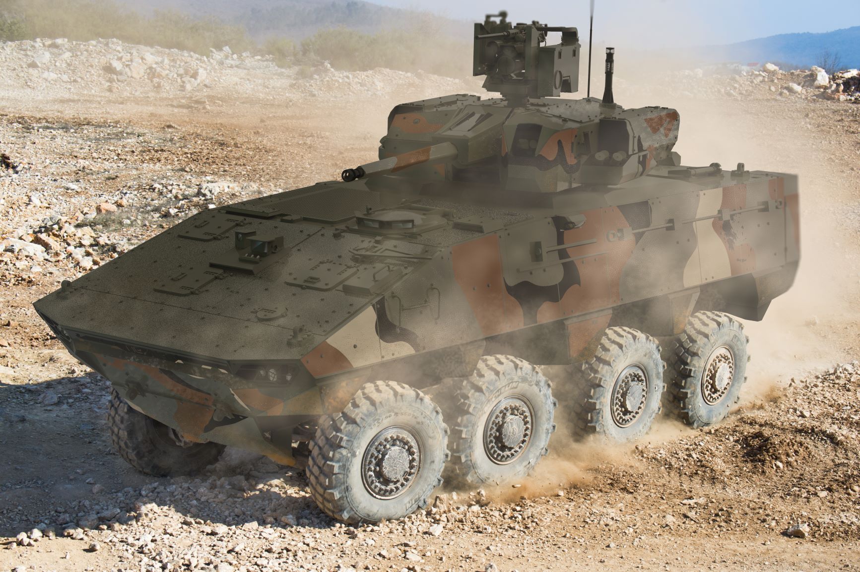 Nexter’s VBCI Philoctetes unveiled at DEFEA