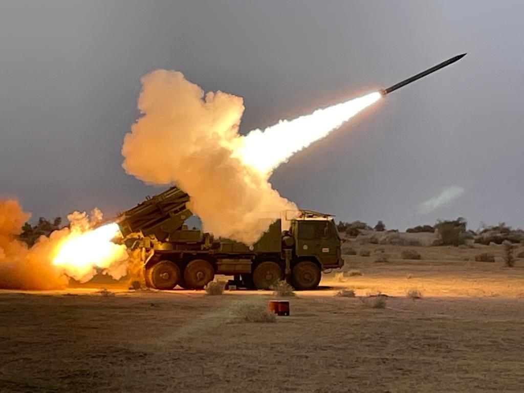 Extended Range Pinaka Successfully Tested