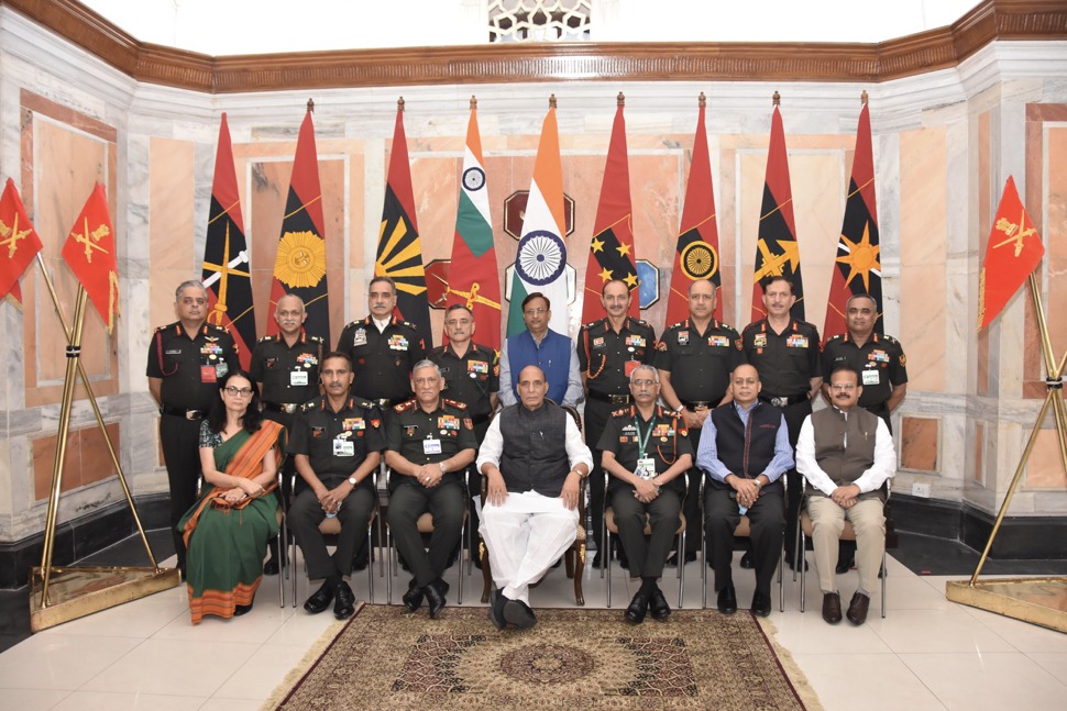 Rajnath Singh compliments forces for operational preparedness