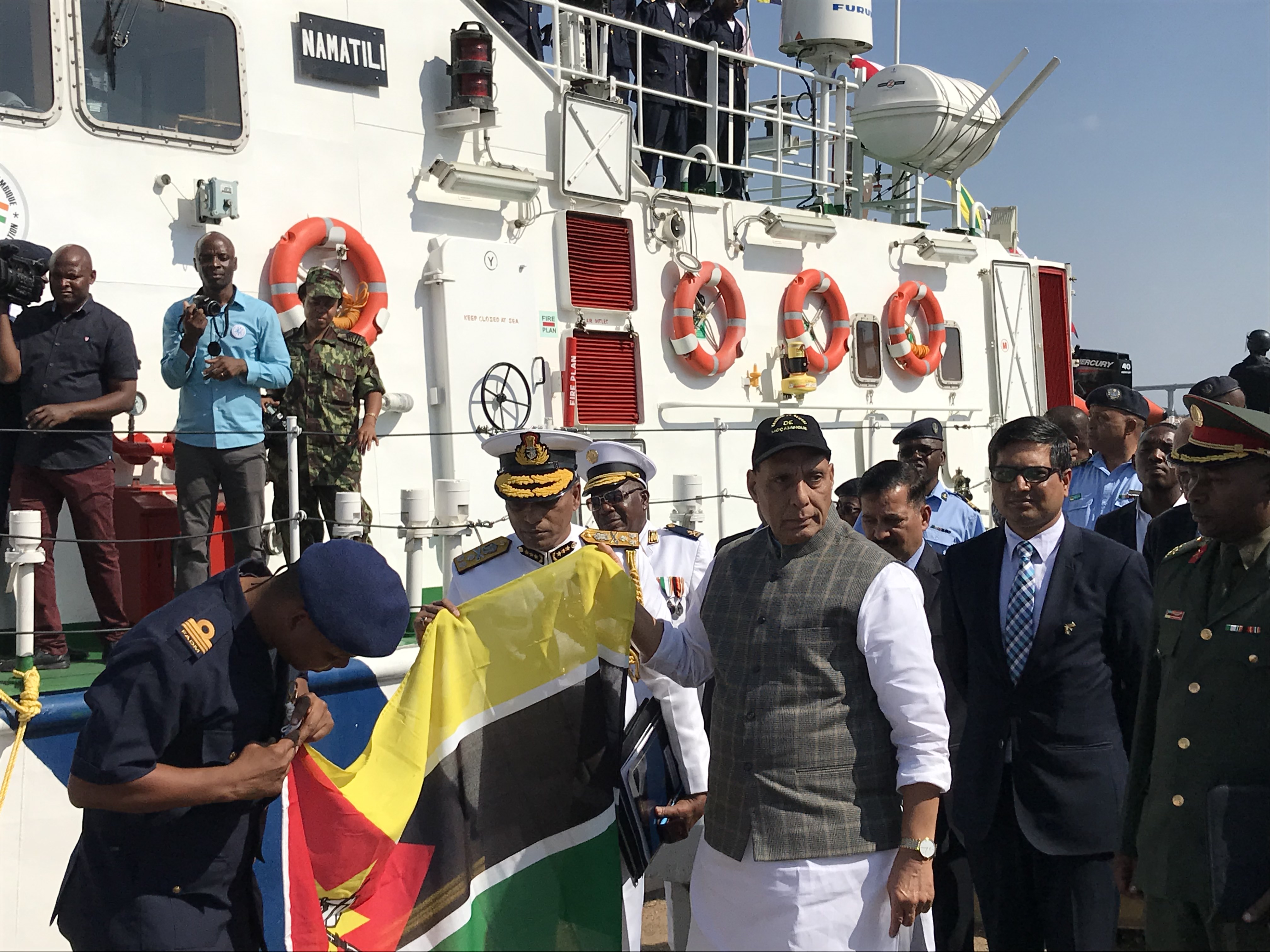 India and Mozambique sign two MoU on defence cooperations