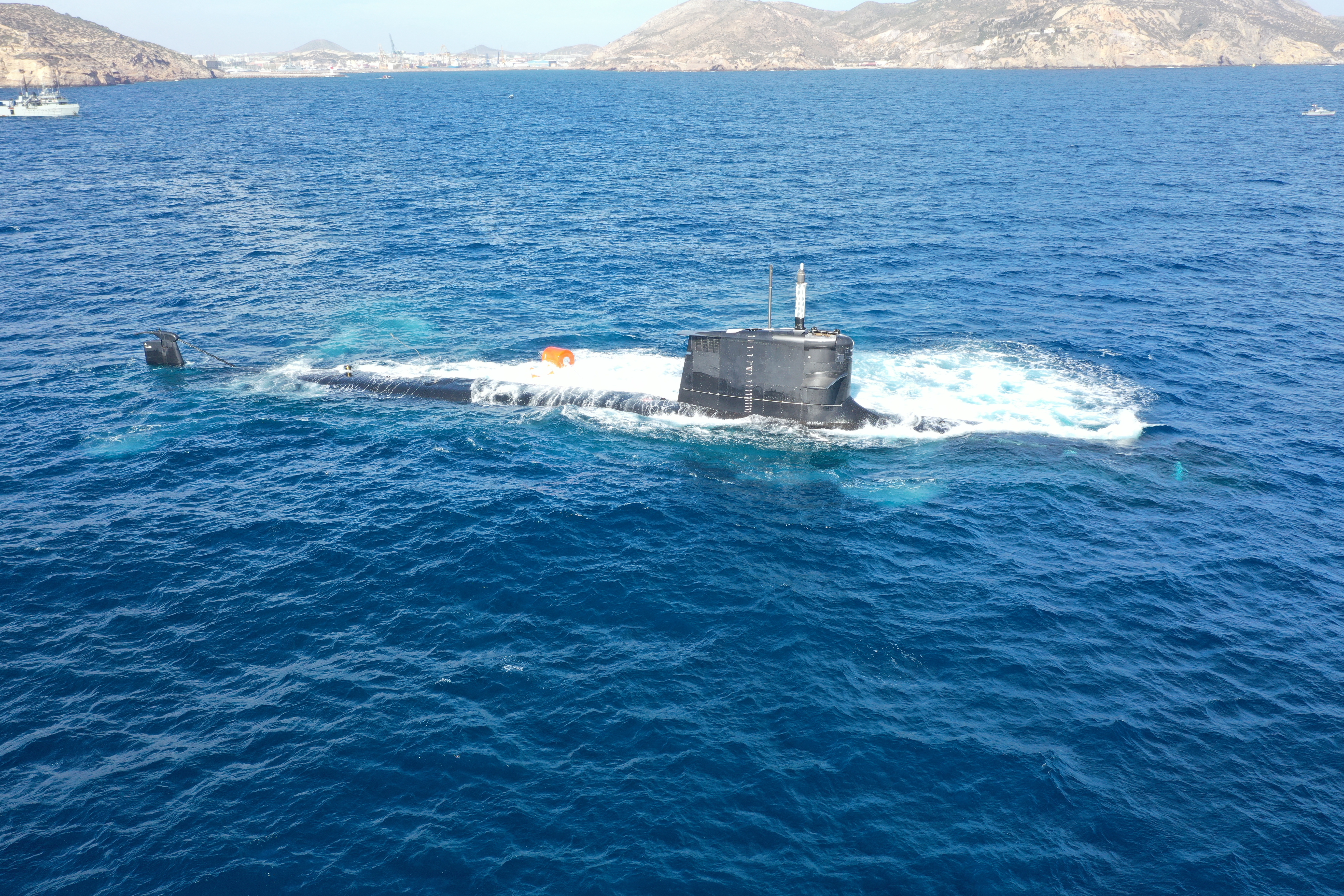 Navantia's S-81 submarine First Dive