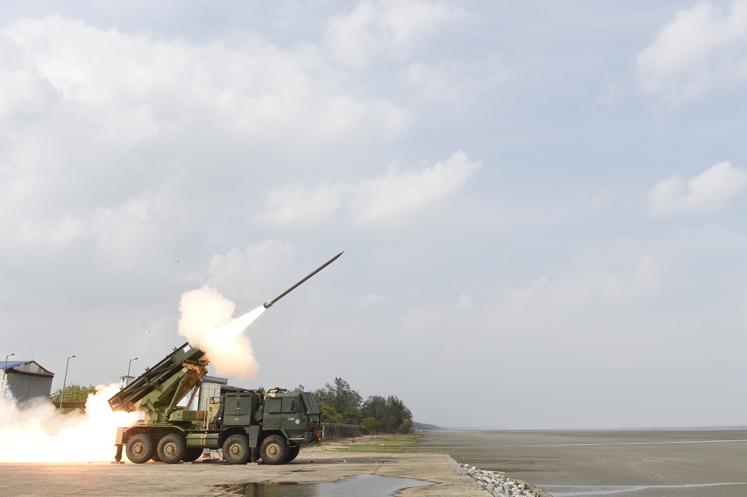 DRDO successfully test fires Enhanced Pinaka Rocket