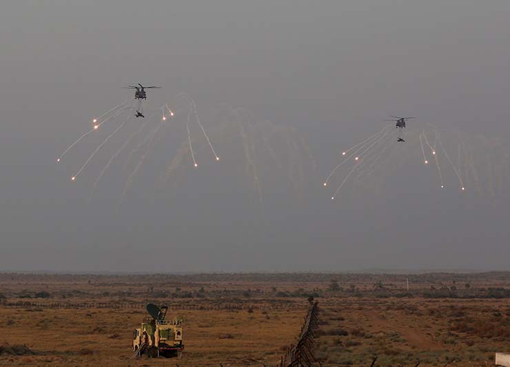 IAF Conducts 'EX - VAYU SHAKTI-24'