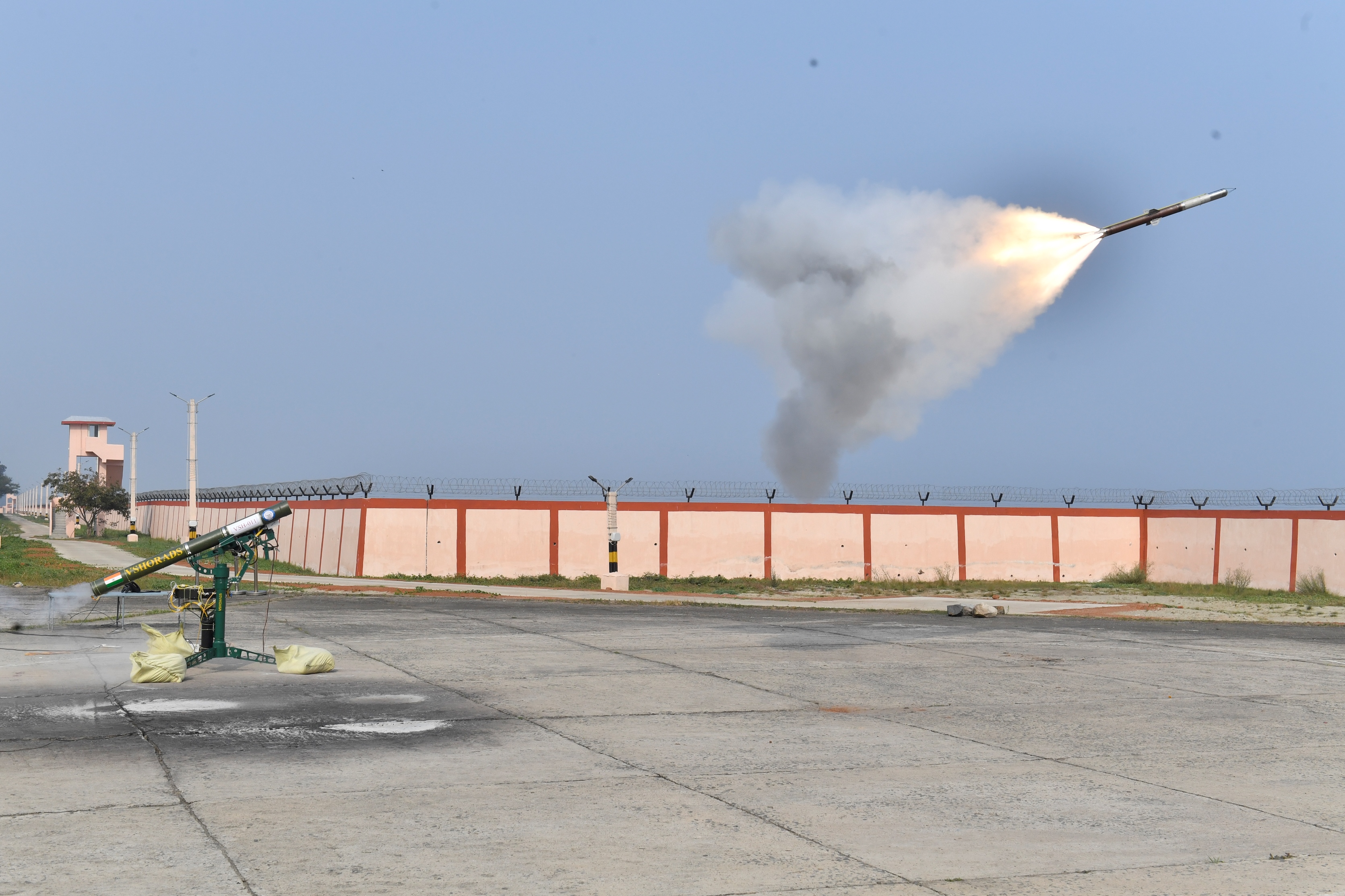 Successful test of Very Short Range Air Defence System