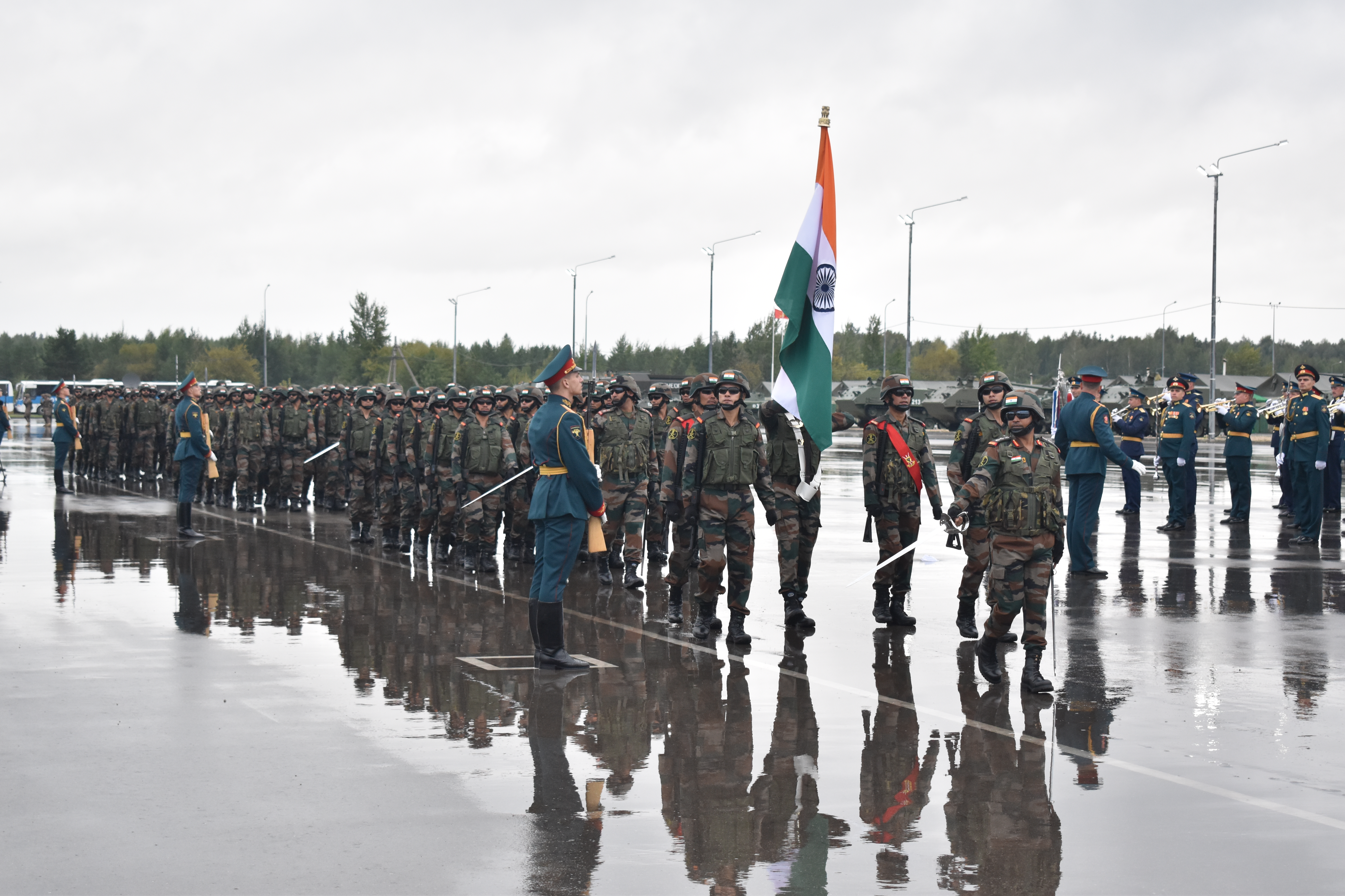 Indo-Russian Joint Exercise ZAPAD-21 begins