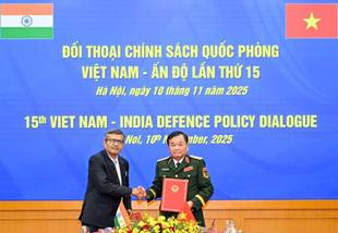 15th India-Vietnam Defence Policy Dialogue held in Hanoi