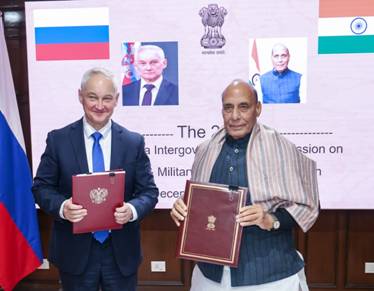 22nd Indo-Russian Military Cooperation Meeting Held