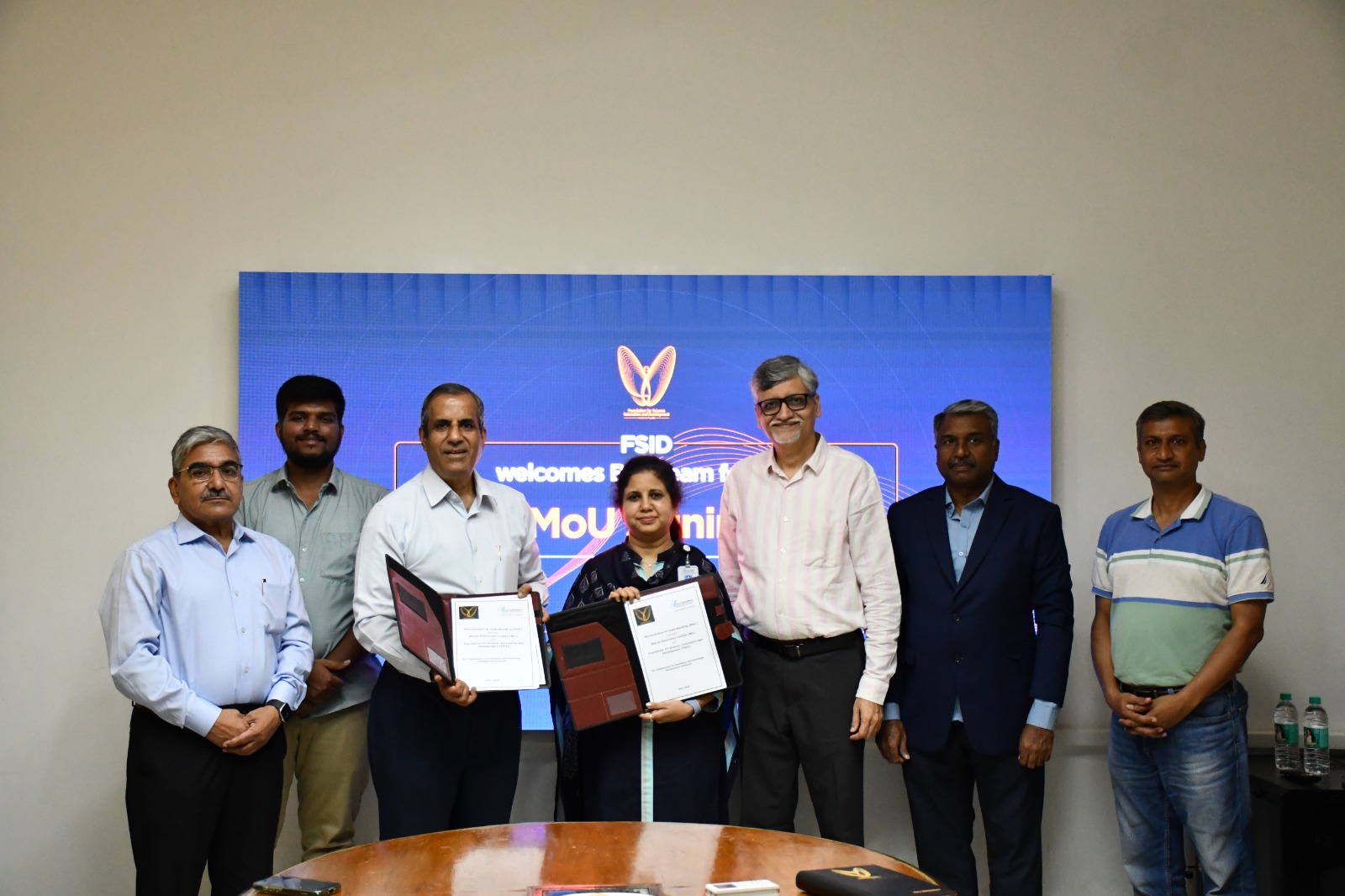 BEL signs MoU with FSID-IISc