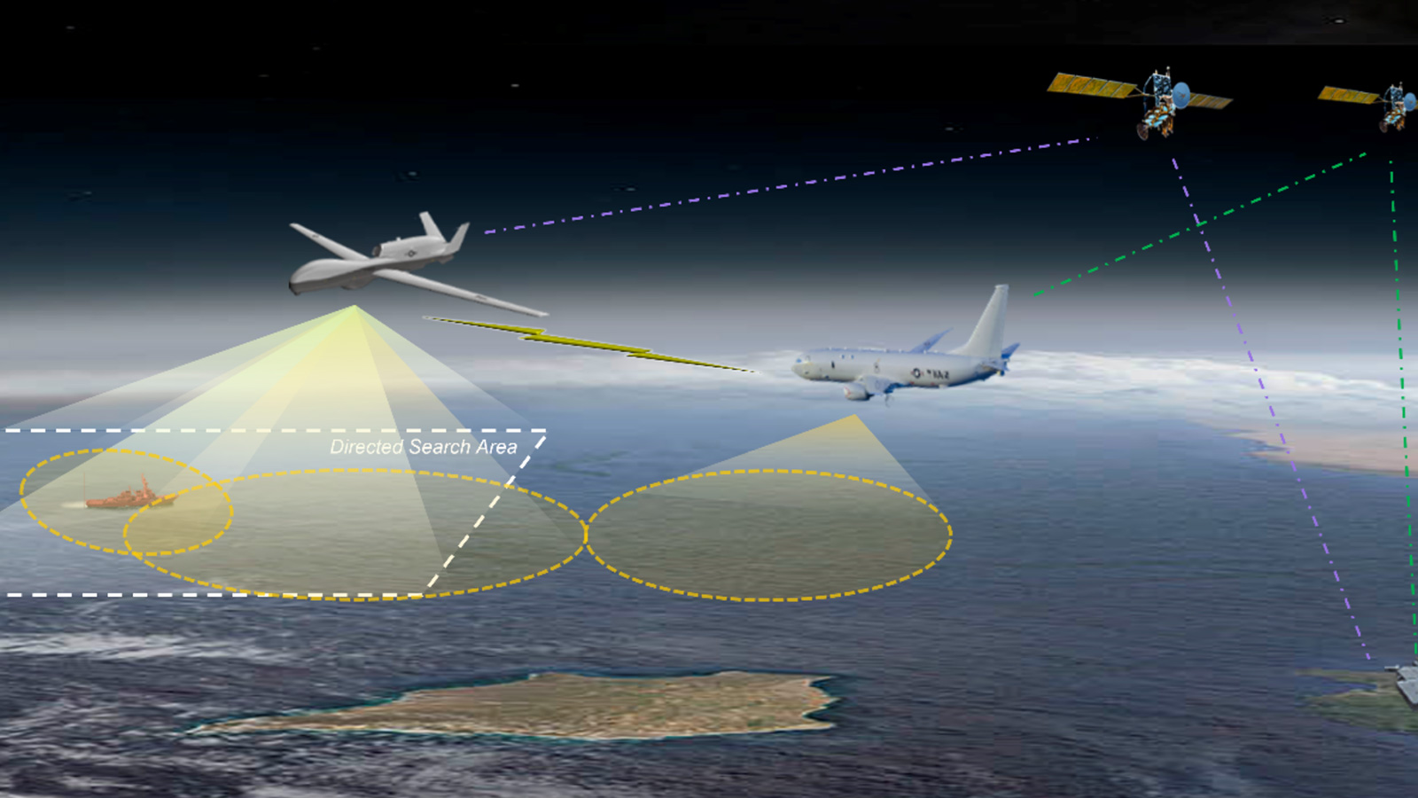 Boeing, Northrop Simulates Teaming of P-8A and MQ-4C