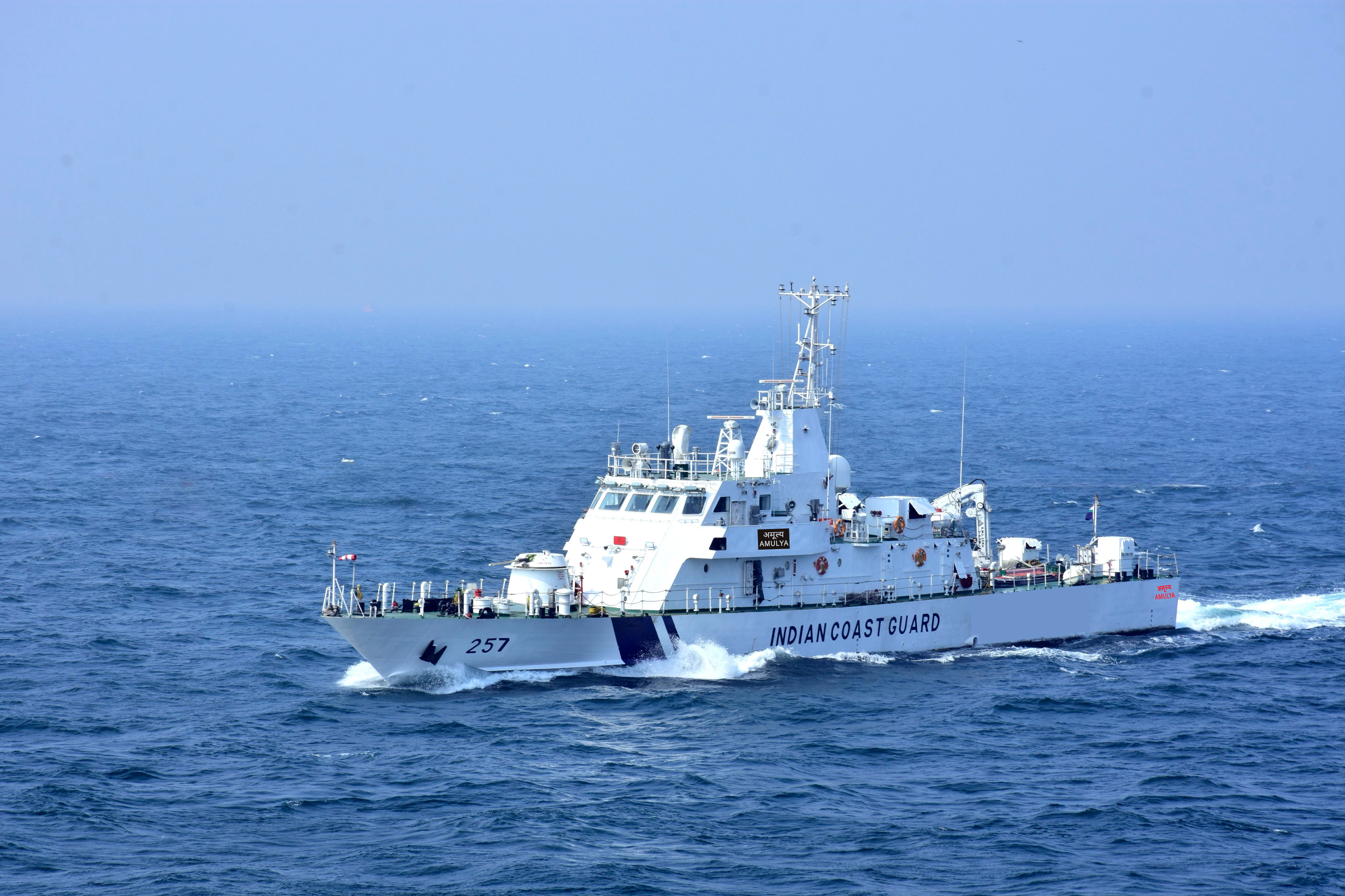 Coast Guard Commissions FPV Amulya