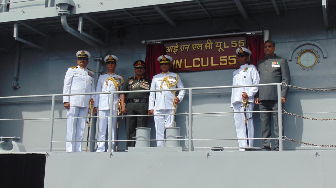 Indian Navy inducts fifth LCU-IV