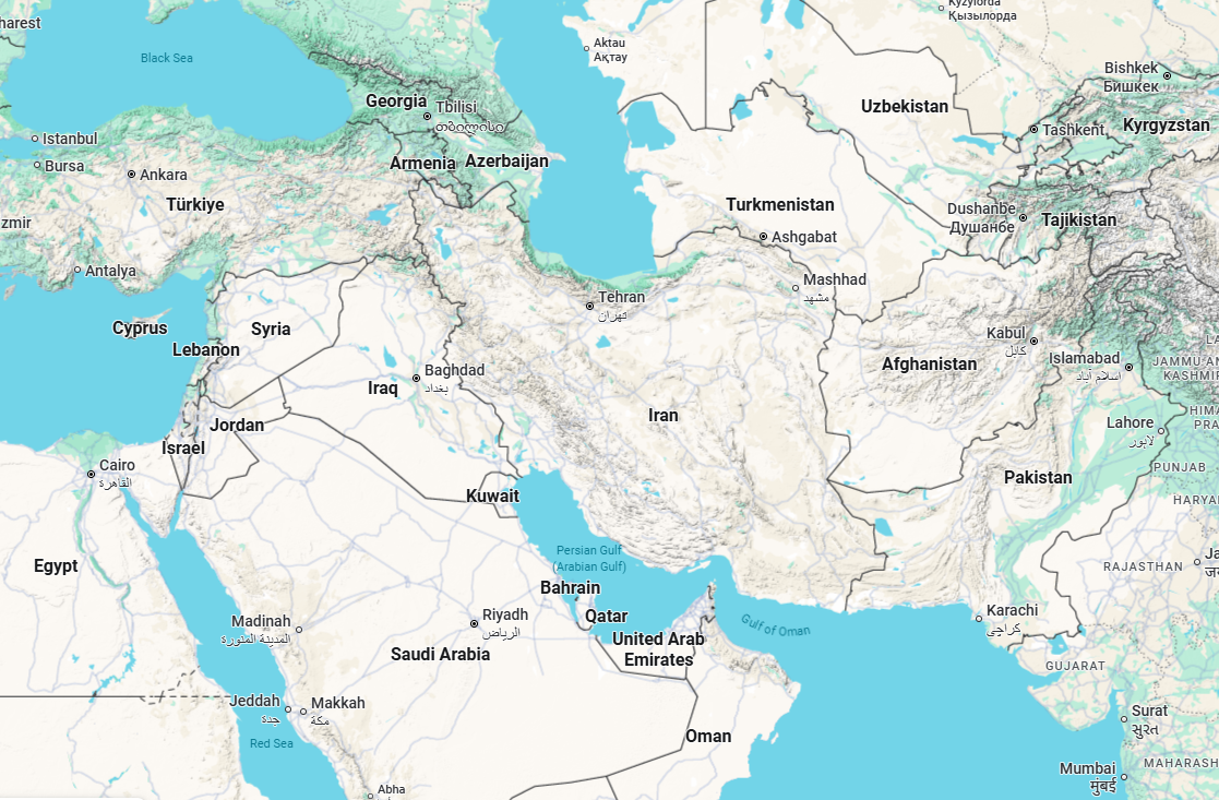 Geopolitics of Middle East and Iran