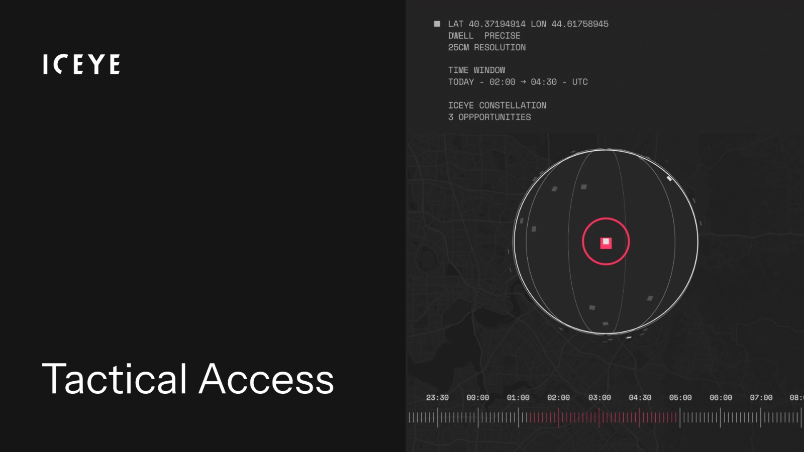 ICEYE Launches Satellite Tasking for Critical Mission