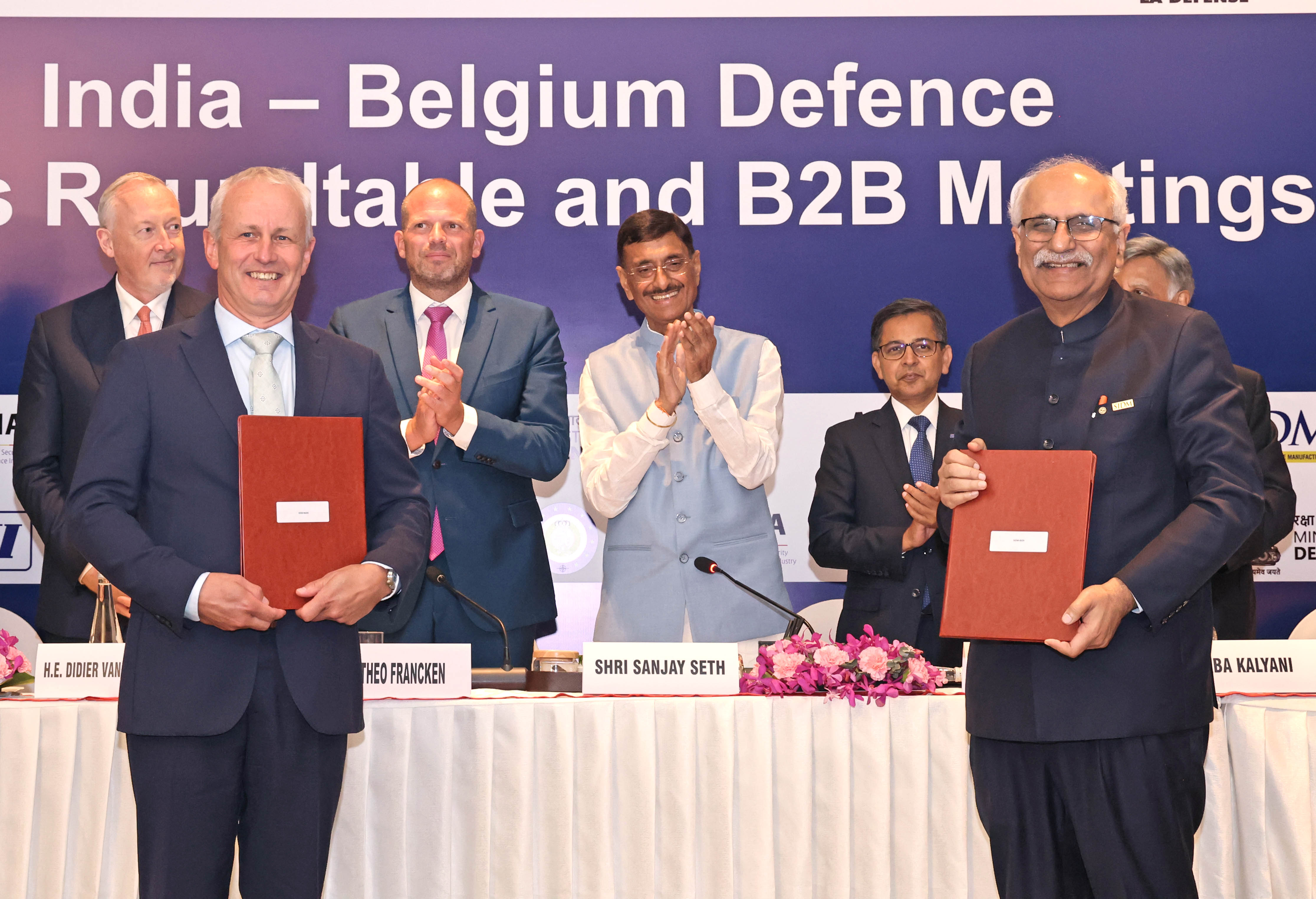 India and Belgium Discuss Defence Cooperation