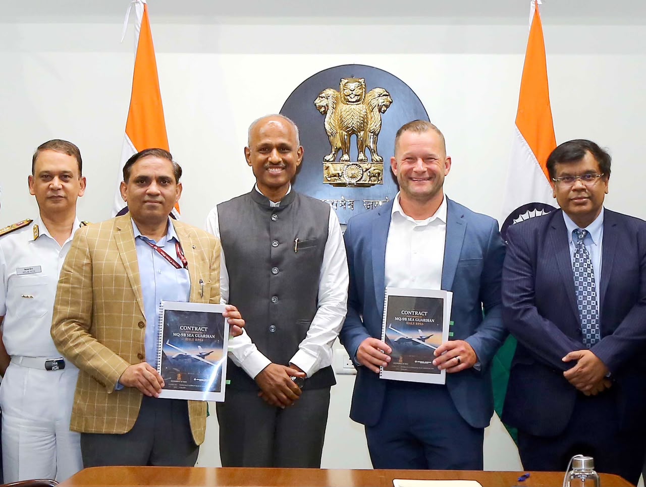 India inks Lease Contract for Two MQ-9B Sea Guardian
