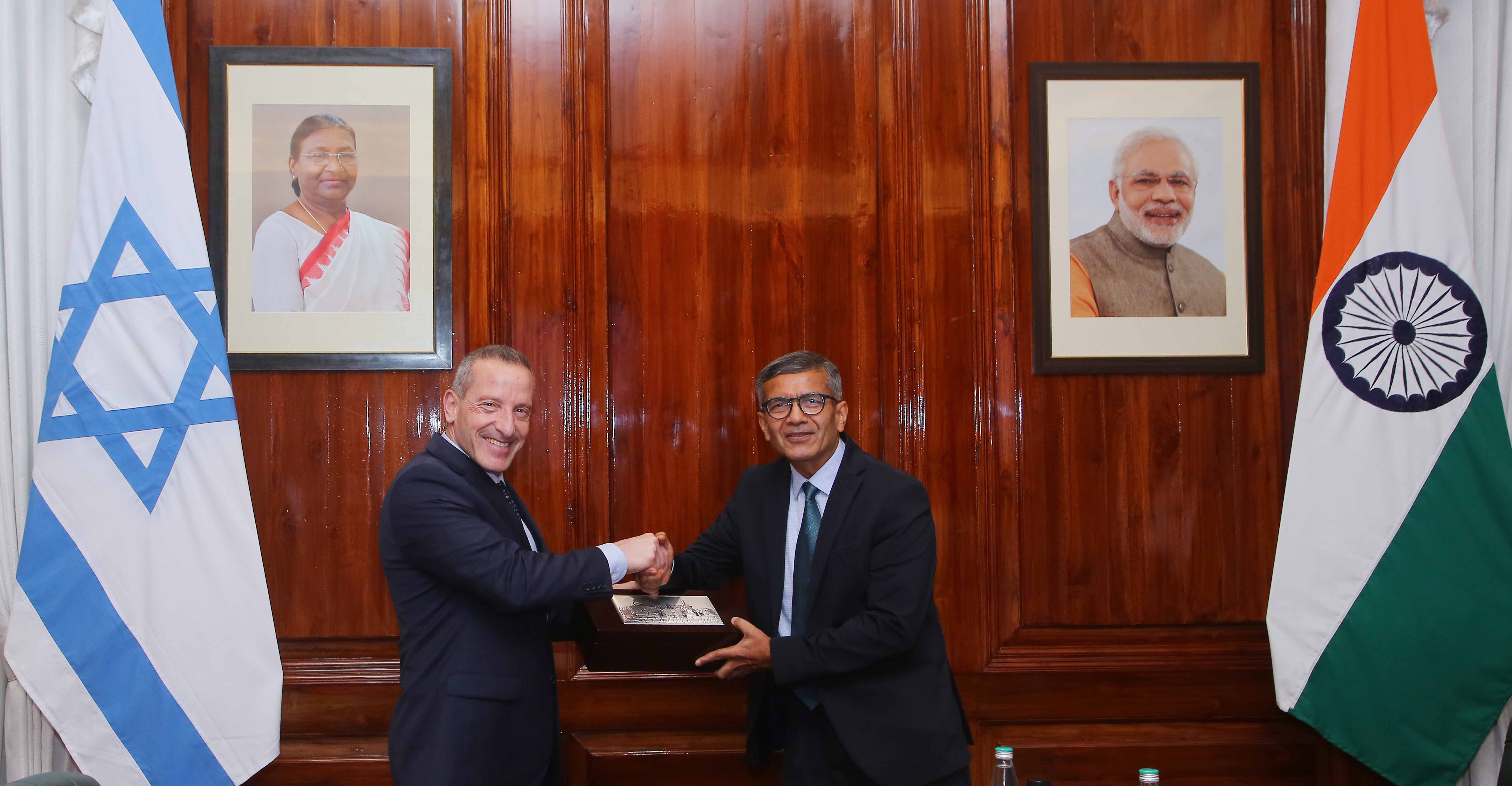 India-Israel Defence Talk