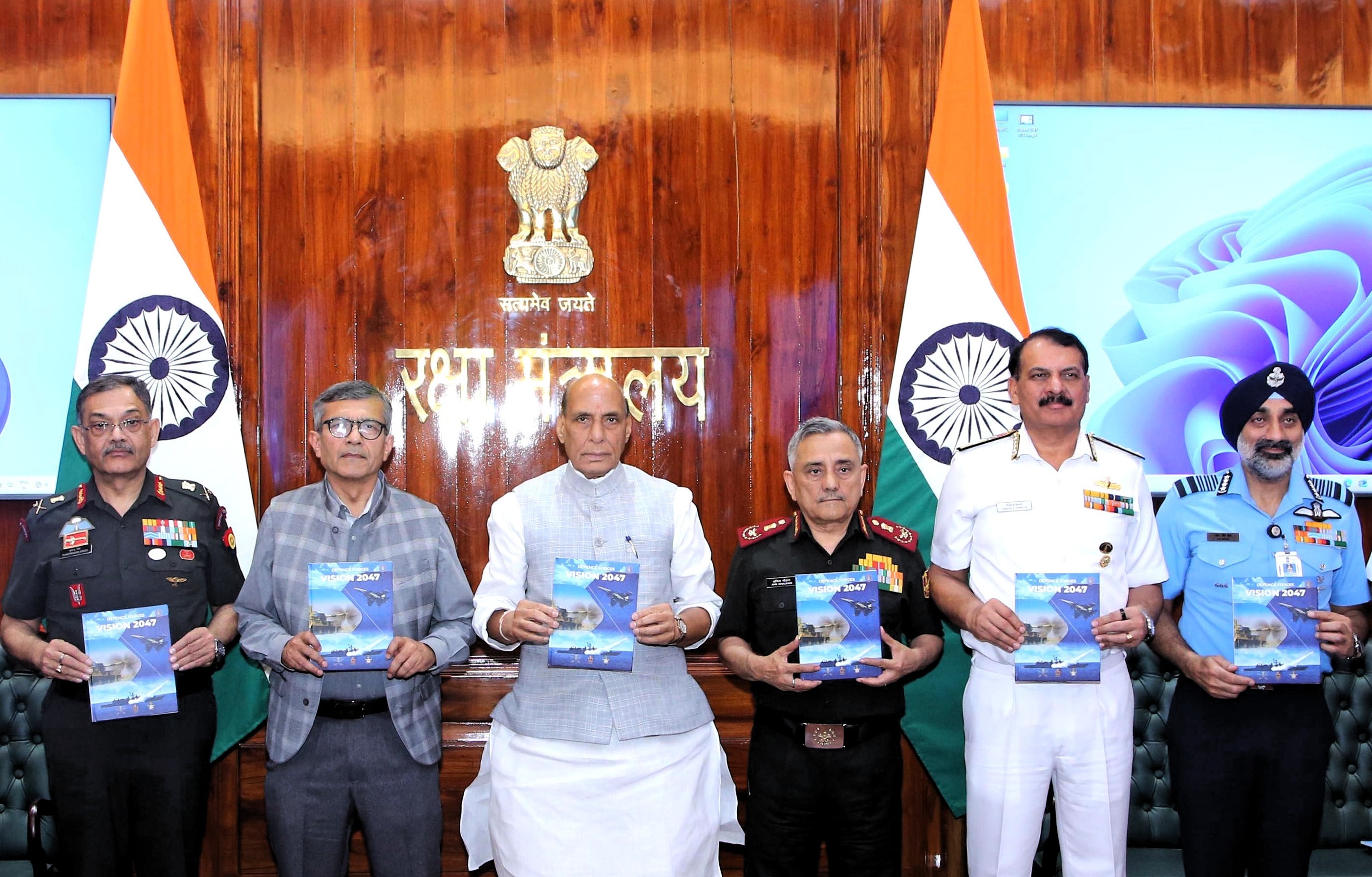 India releases &lsquo;Defence Forces Vision 2047