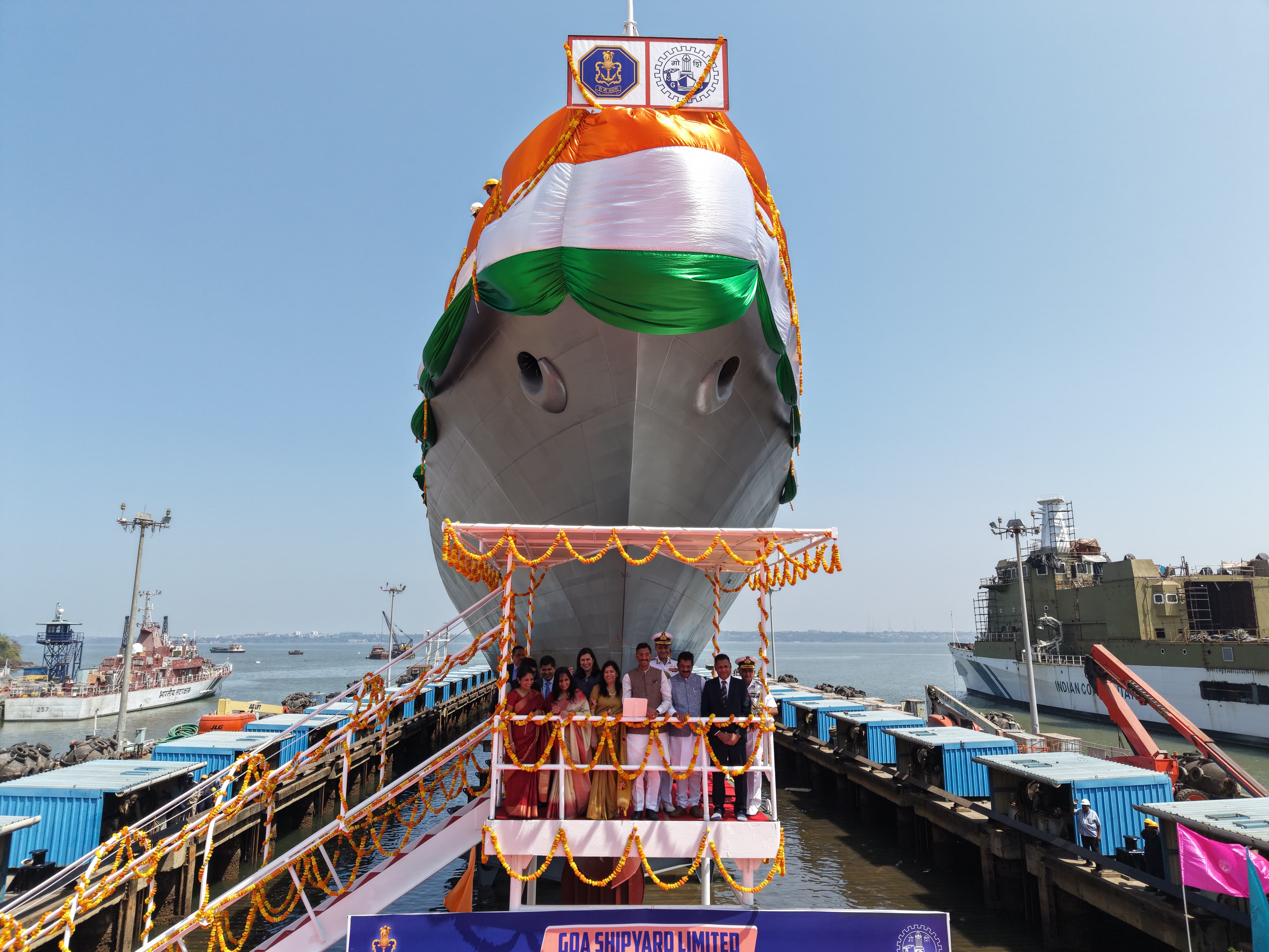 Indigenous ‘TAVASYA’, 2nd Ship of Two Additional Talwar Class Launched