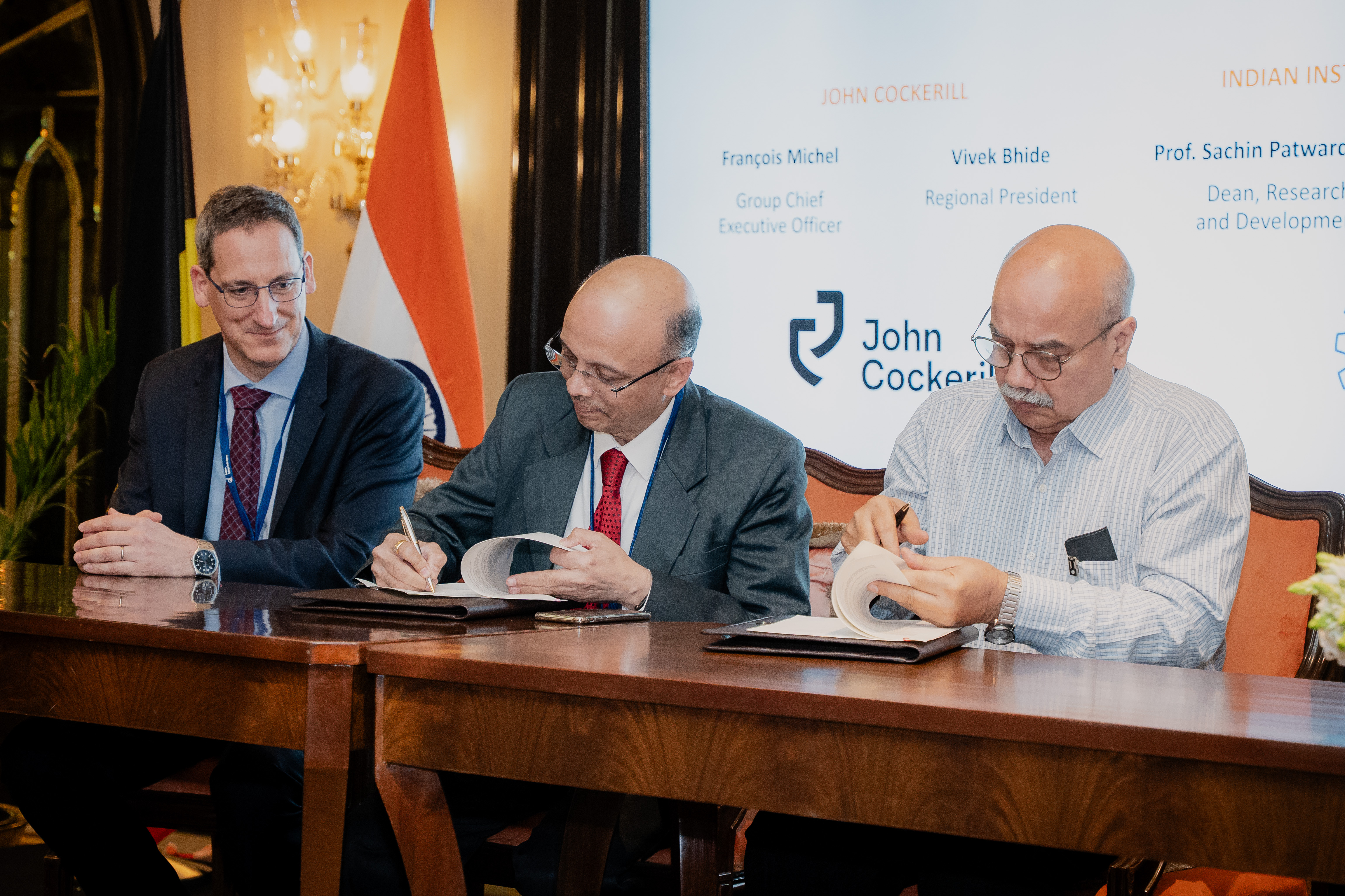 John Cockerill Signs MoU with IIT Bombay on Defence