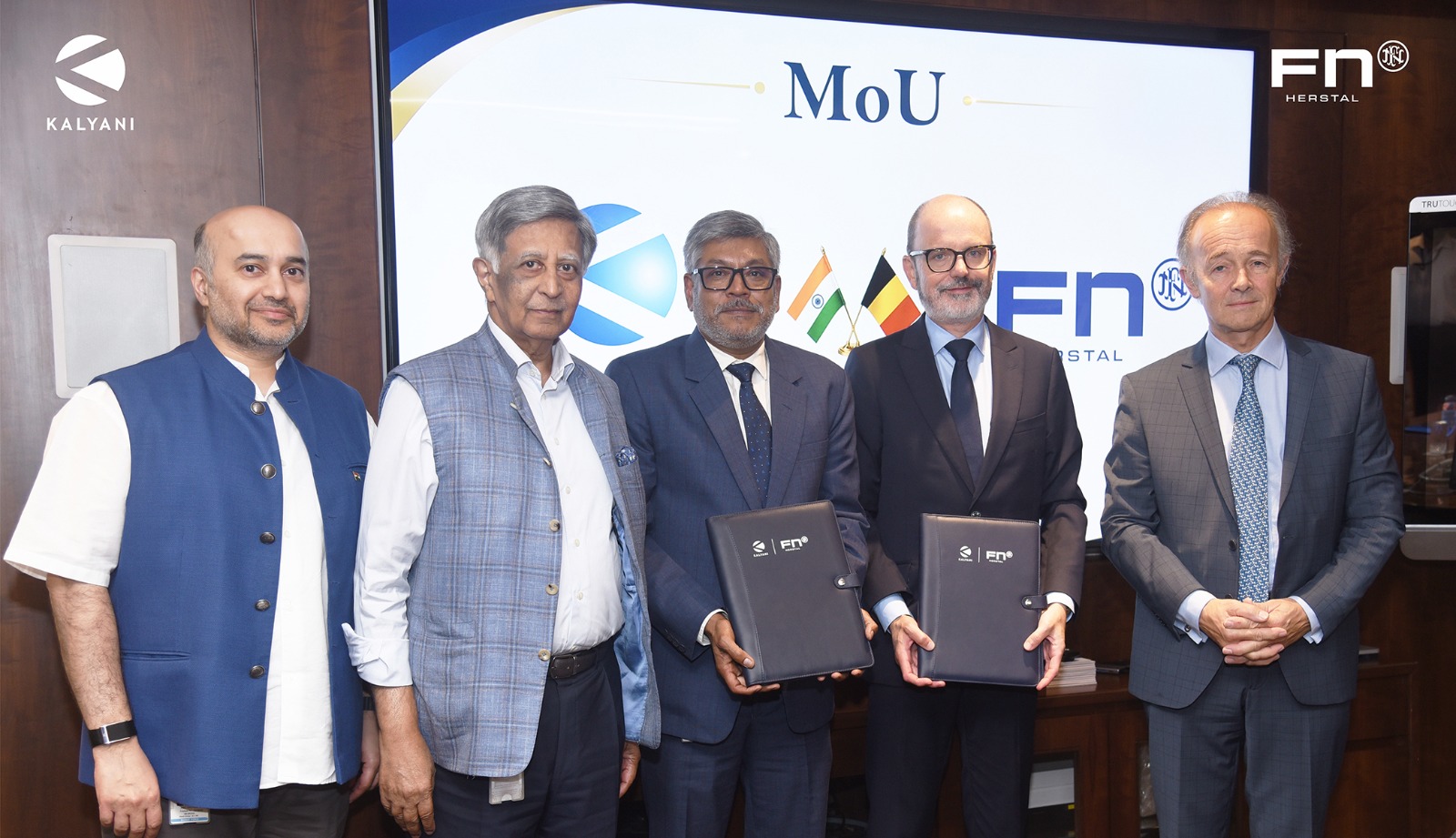 Kalyani Partners with FN Herstal for Small Arms