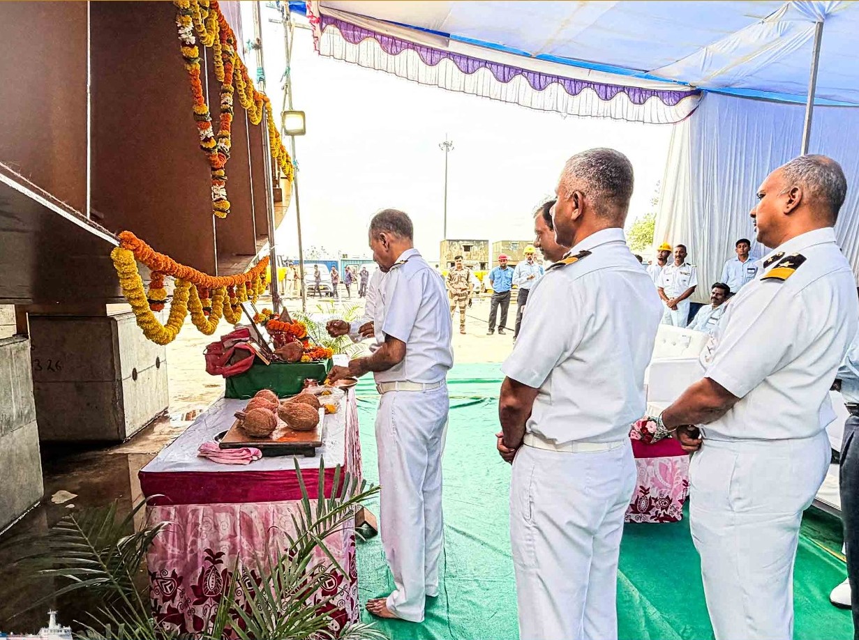 Keel-laying of Next-Gen OPV at MDL