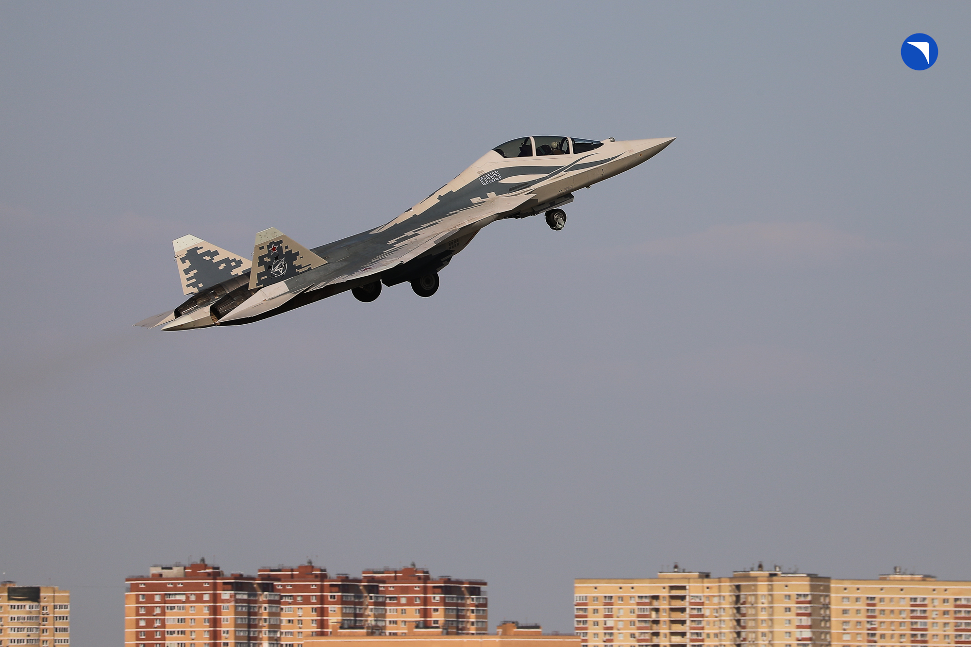 Maiden Flight of Two-Seated Su-57