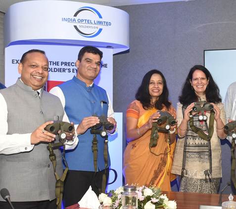 OL launches indigenous 'GARUD' High Resolution Binoculars