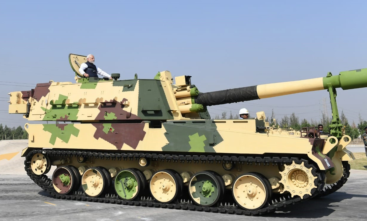 PM dedicates L&T's Armoured complex to the nation