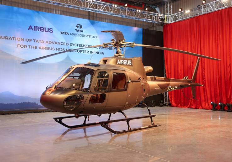 PM Modi & President Macron Inaugurate Assembly Line of H-125