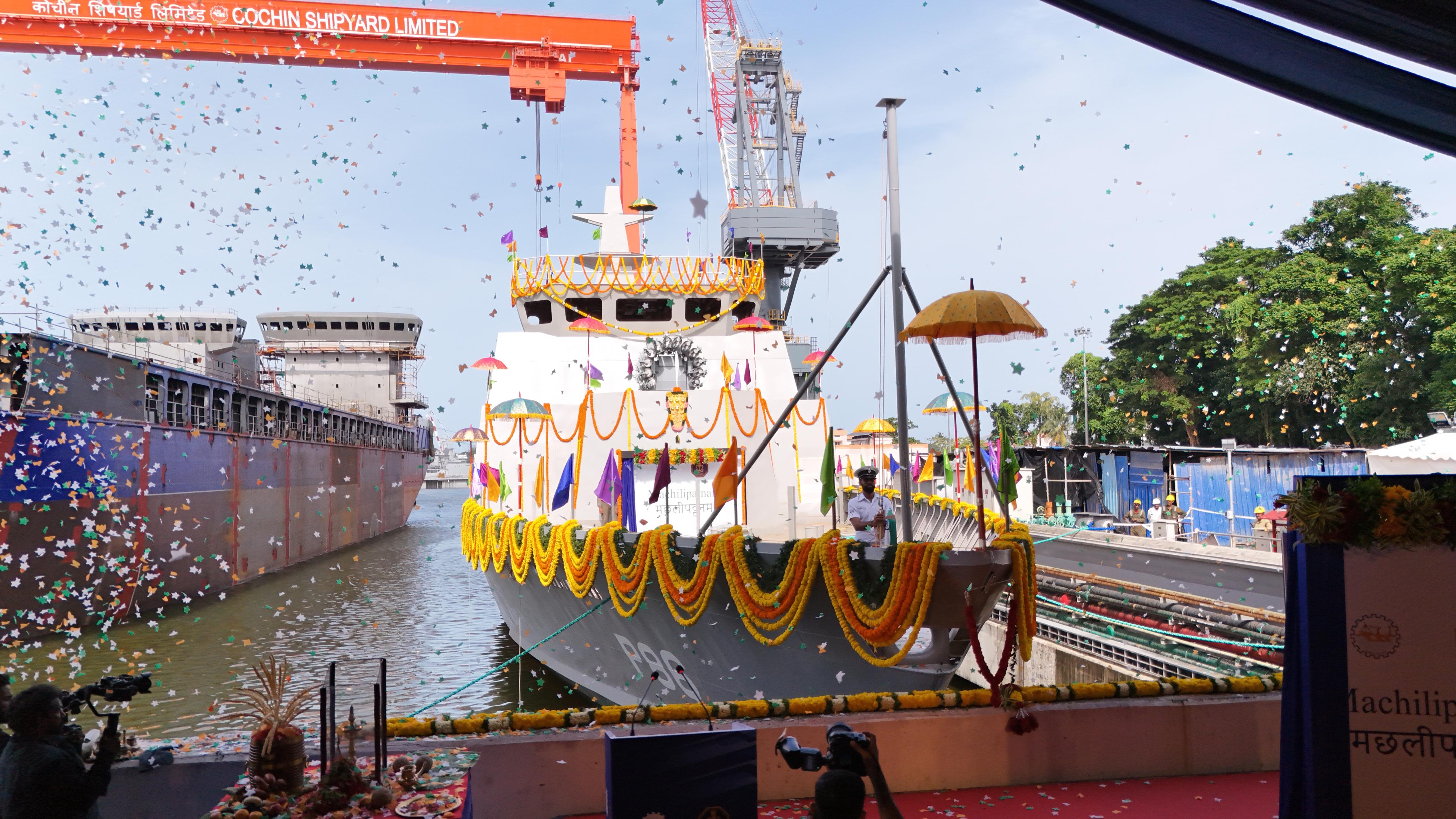 Sochin Shipyard Launched 7th Anti-Submarine Warfare Vessel