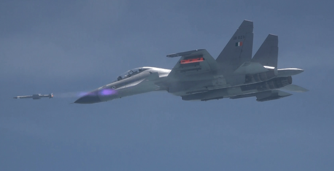 Successful flight-test of Astra with Indians RF Seeker