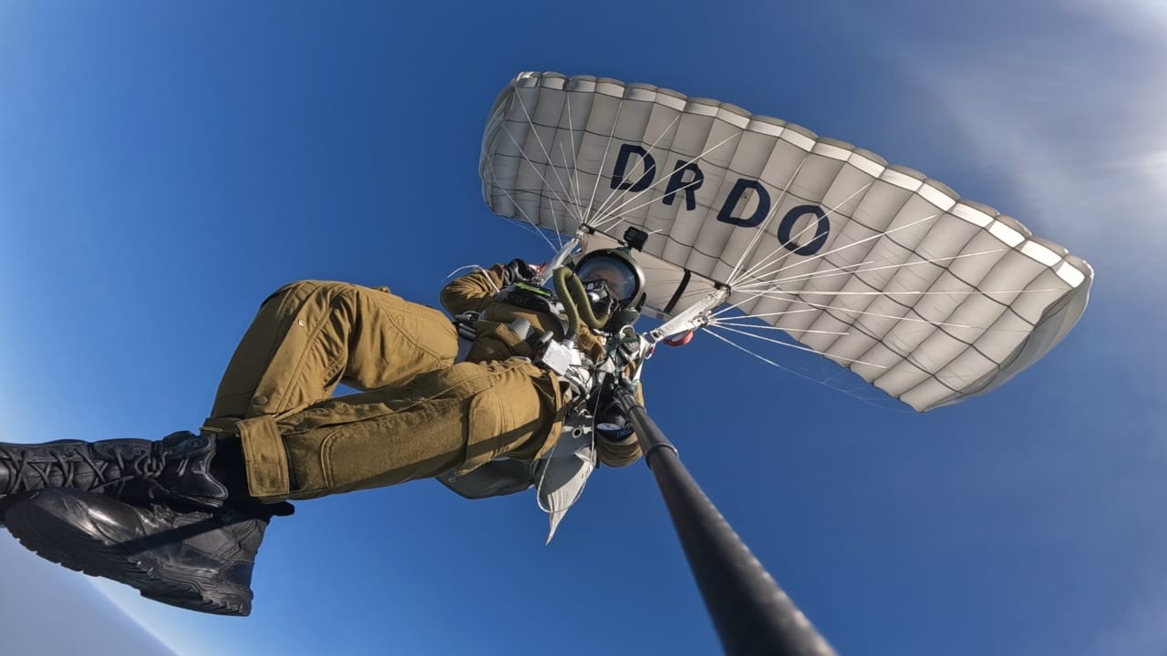 Successful Test of DRDO's Parachute System