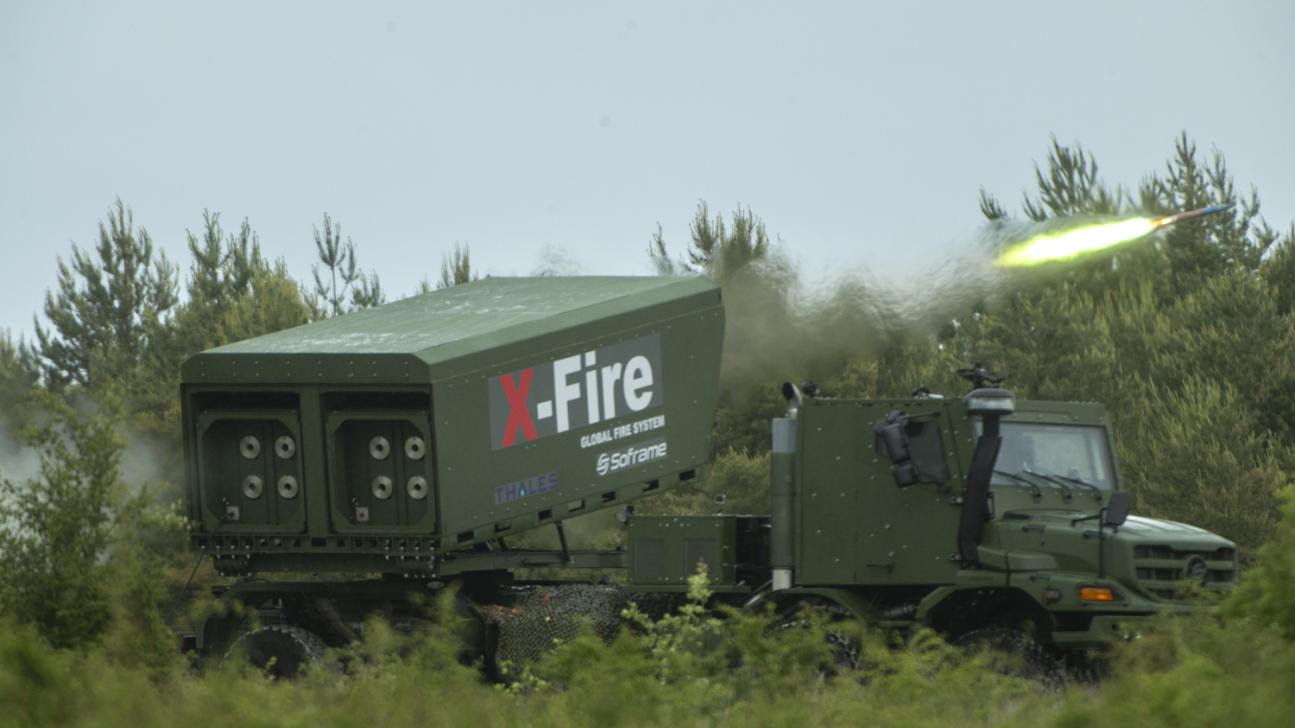 Thales completes first firings with X-Fire launcher