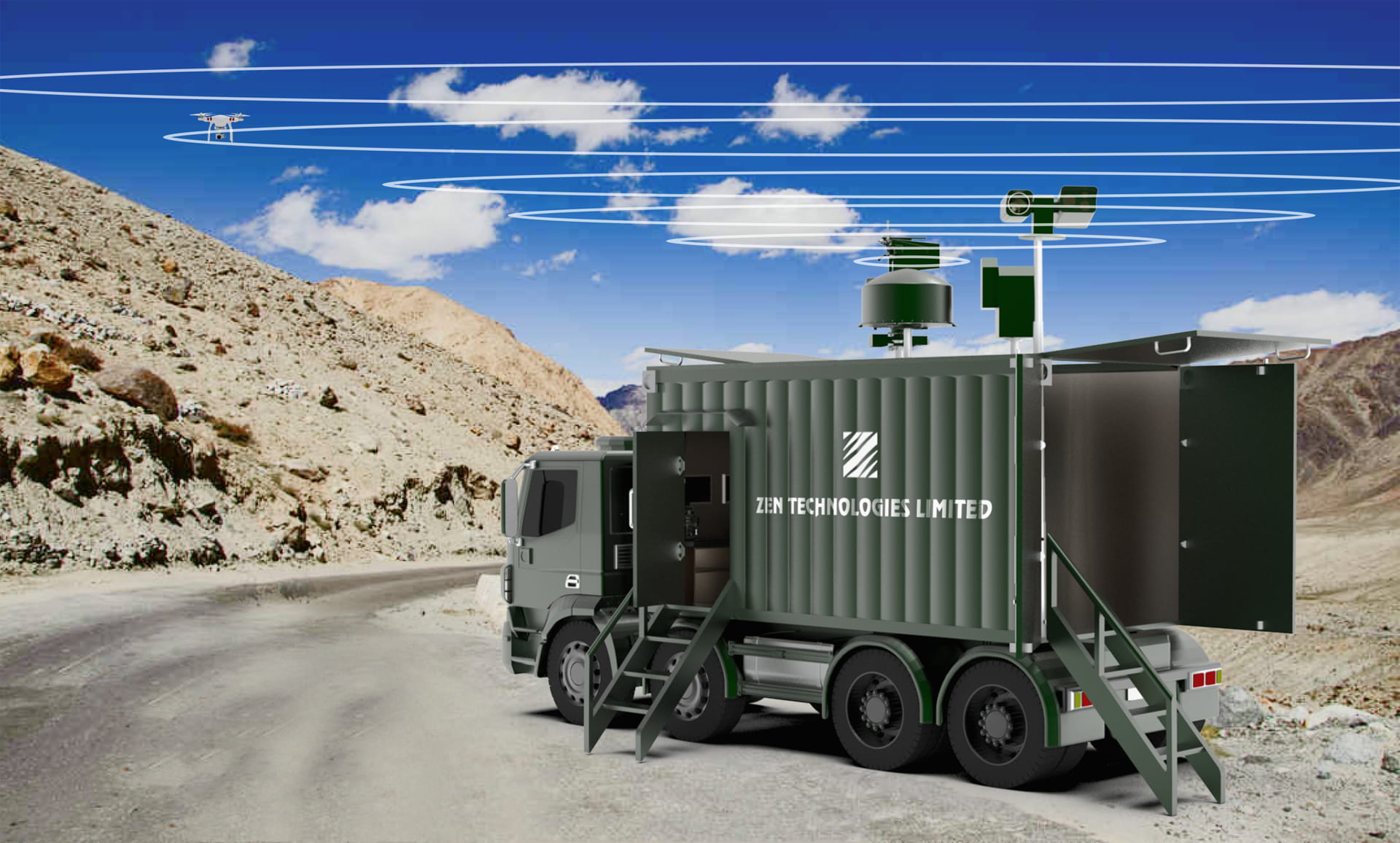 Zen Technologies Unveils India's First AI Anti-Drone System